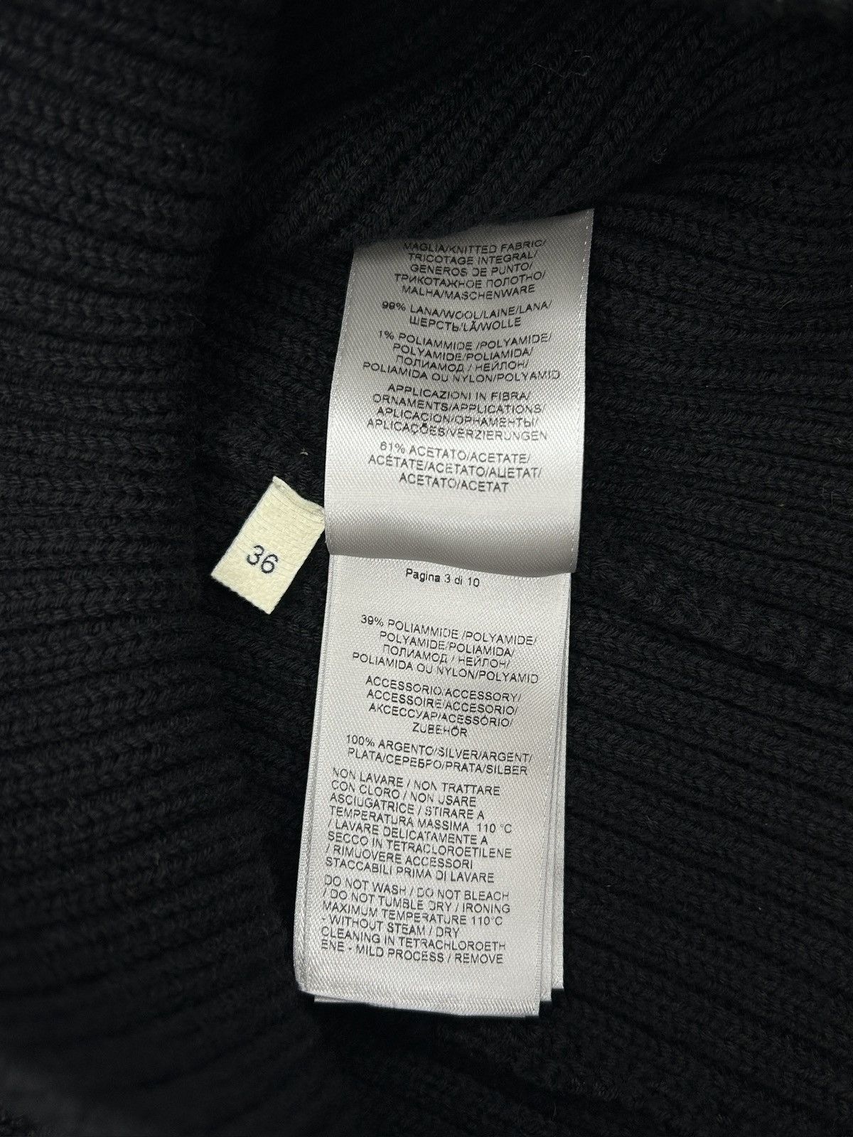 Bottega Veneta F/W 19 Metal Detail Sweater Size XS / US 0-2 / IT 36-38 - 8 Thumbnail