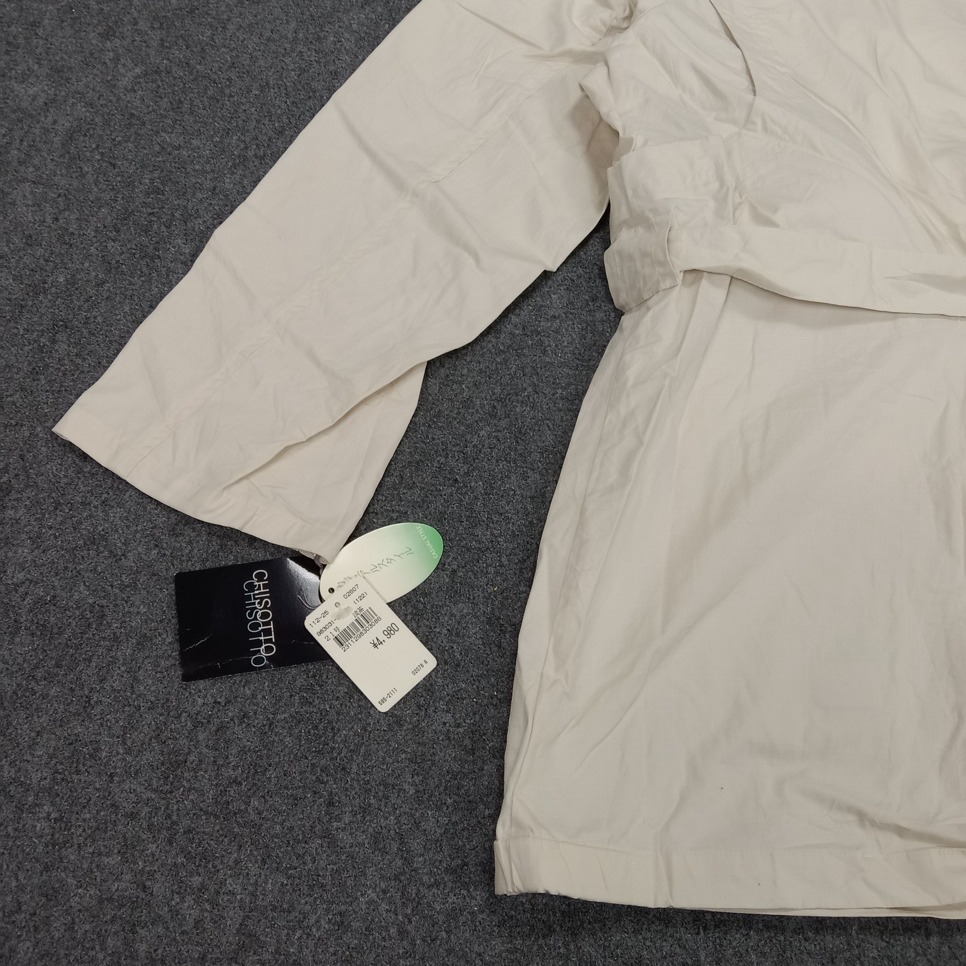 Chisotto Japanese Designer Trench Coat Jacket
