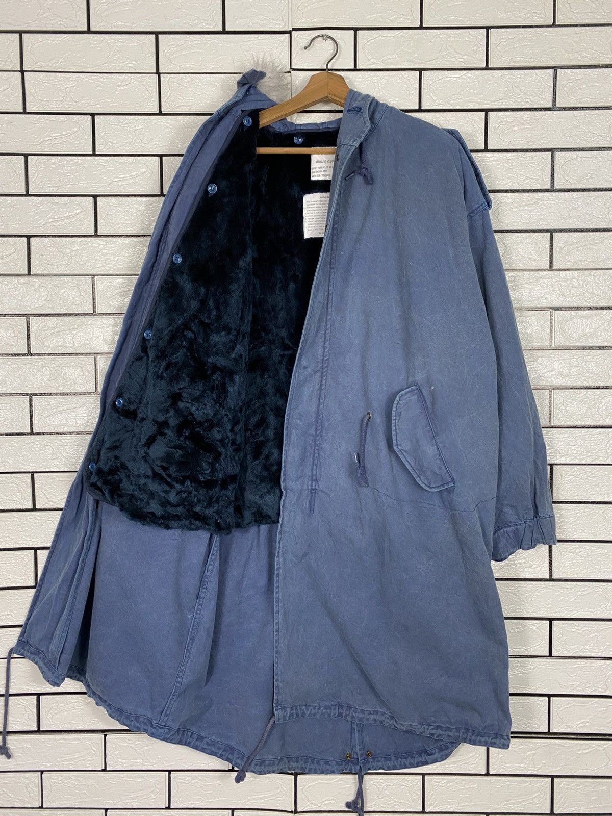Japanese Brand Vintage Parka Jacket Military Faux Fur Hoodie Blanket Size US M / EU 48-50 / 2 - 13 Thumbnail