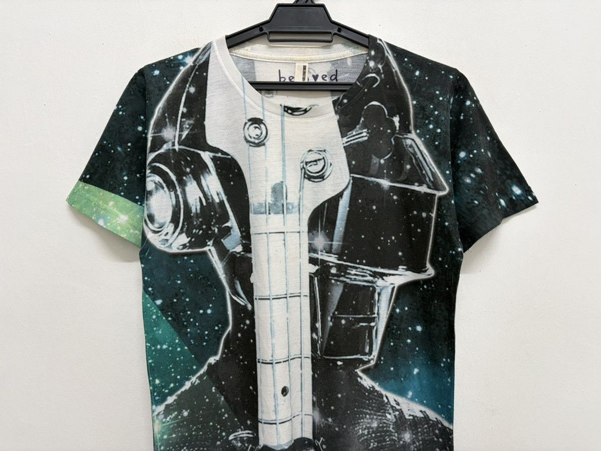 Band Tees DAFT PUNK 🔥 ALLOVER PRINTED TEE COOL EDM GRAPHIC MADE IN USA Size US S / EU 44-46 / 1 - 3 Thumbnail