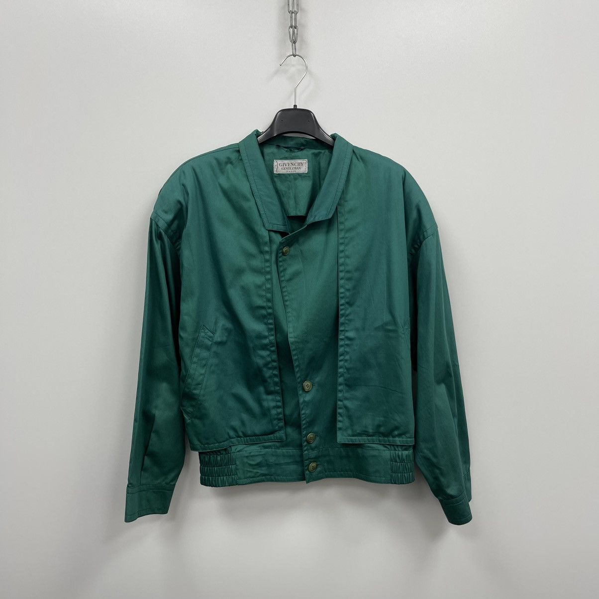 Givenchy Givenchy Gentleman Paris 70’s-80’s Vintage Jacket Green Rare Size US S / EU 44-46 / 1 - 1 Thumbnail