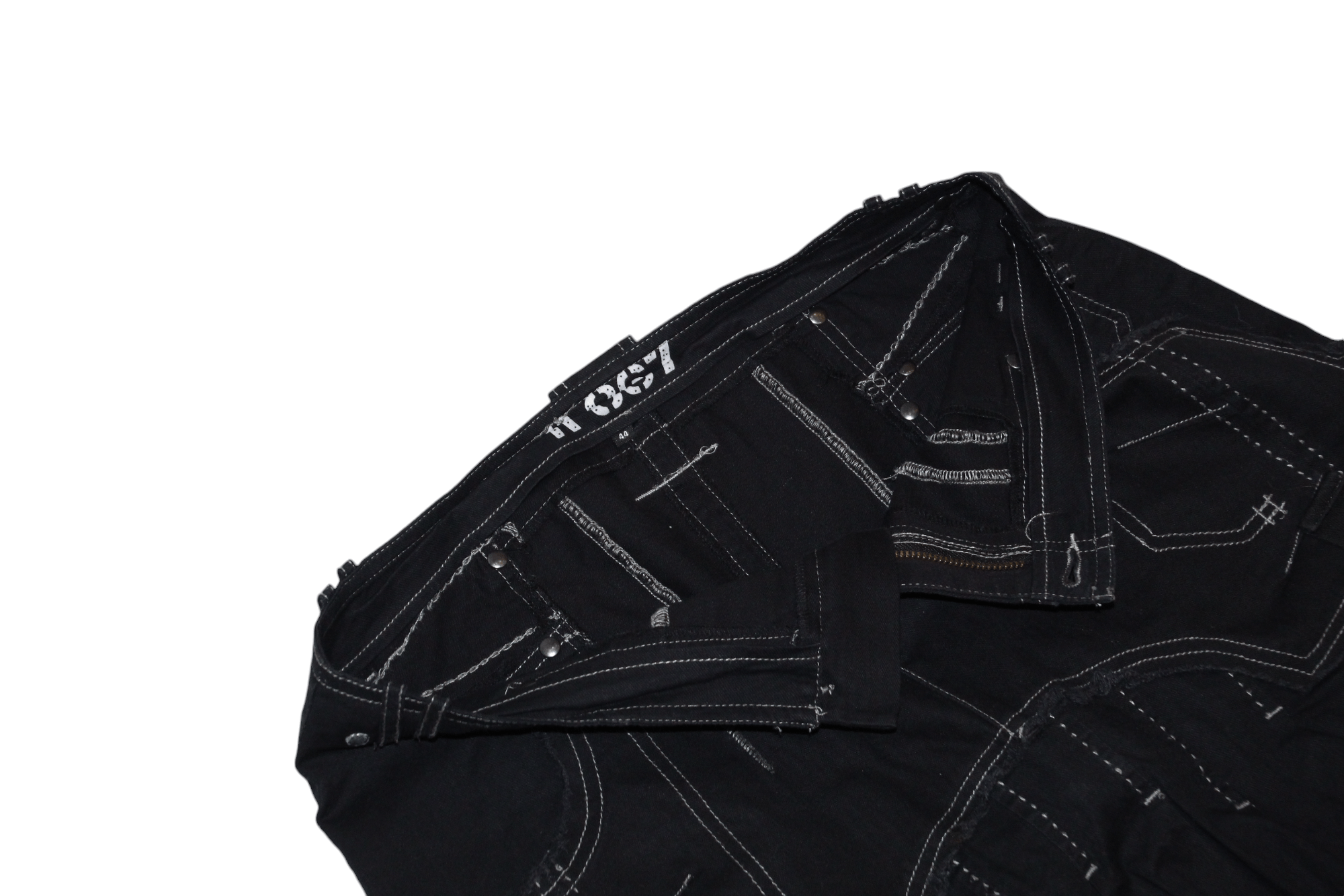 Other Vtg R-867 Seditionaries Design Cargro Balloon Denim Skirt Size 32" / US 10 / IT 46 - 6 Thumbnail