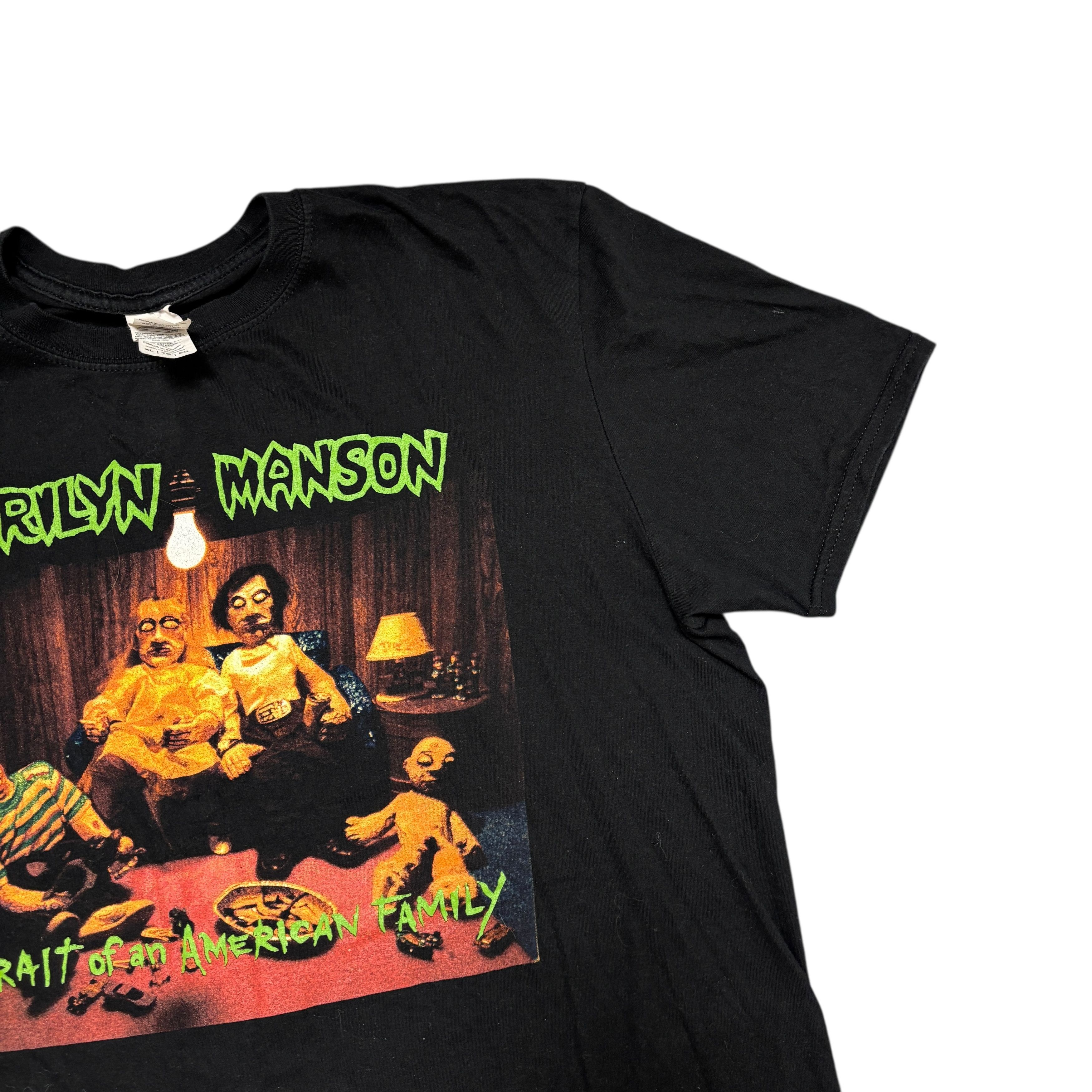 Band Tees Marilyn Manson Shirt Tour Concert Metal Band Tee Gothic Size US XL / EU 56 / 4 - 10 Thumbnail