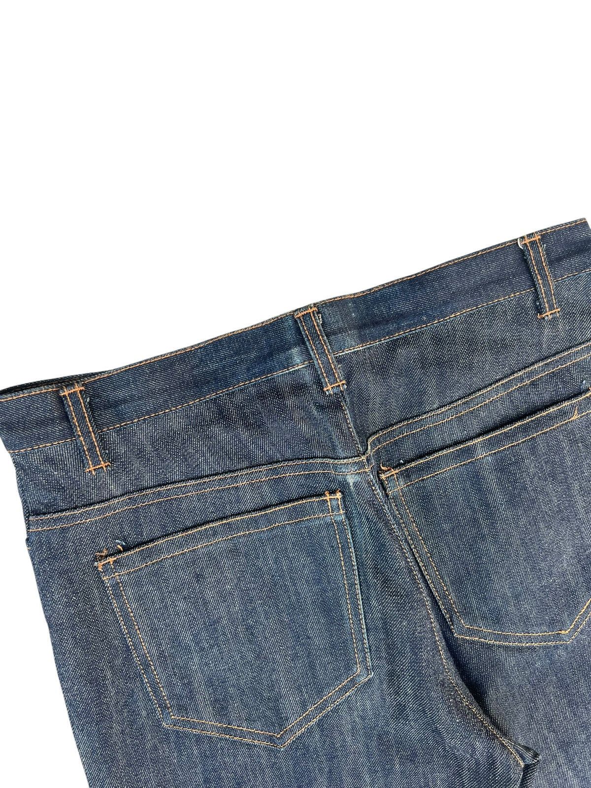 Vintage CLUTCH Japan Folded Leg Redline Selvedge Denim Size US 30 / EU 46 - 15 Thumbnail