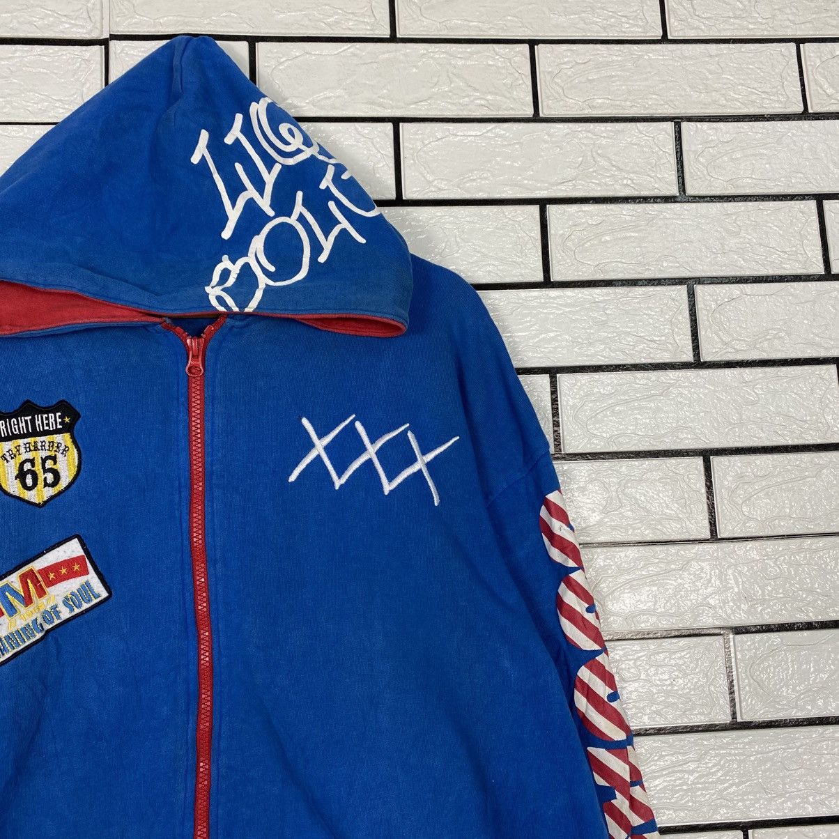Defective Struct 📌Vintage Zipper Hoodie Defectibe Struct Punk Design Size US L / EU 52-54 / 3 - 7 Thumbnail