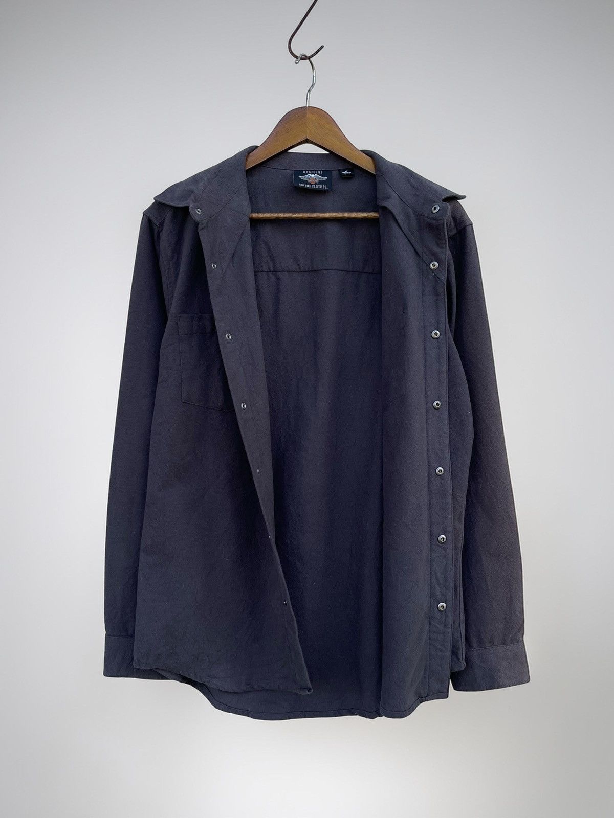 Harley Davidson F/W 2021 Harley Davidson Long-sleeve Work Shirt Snap Button Size US M / EU 48-50 / 2 - 3 Thumbnail