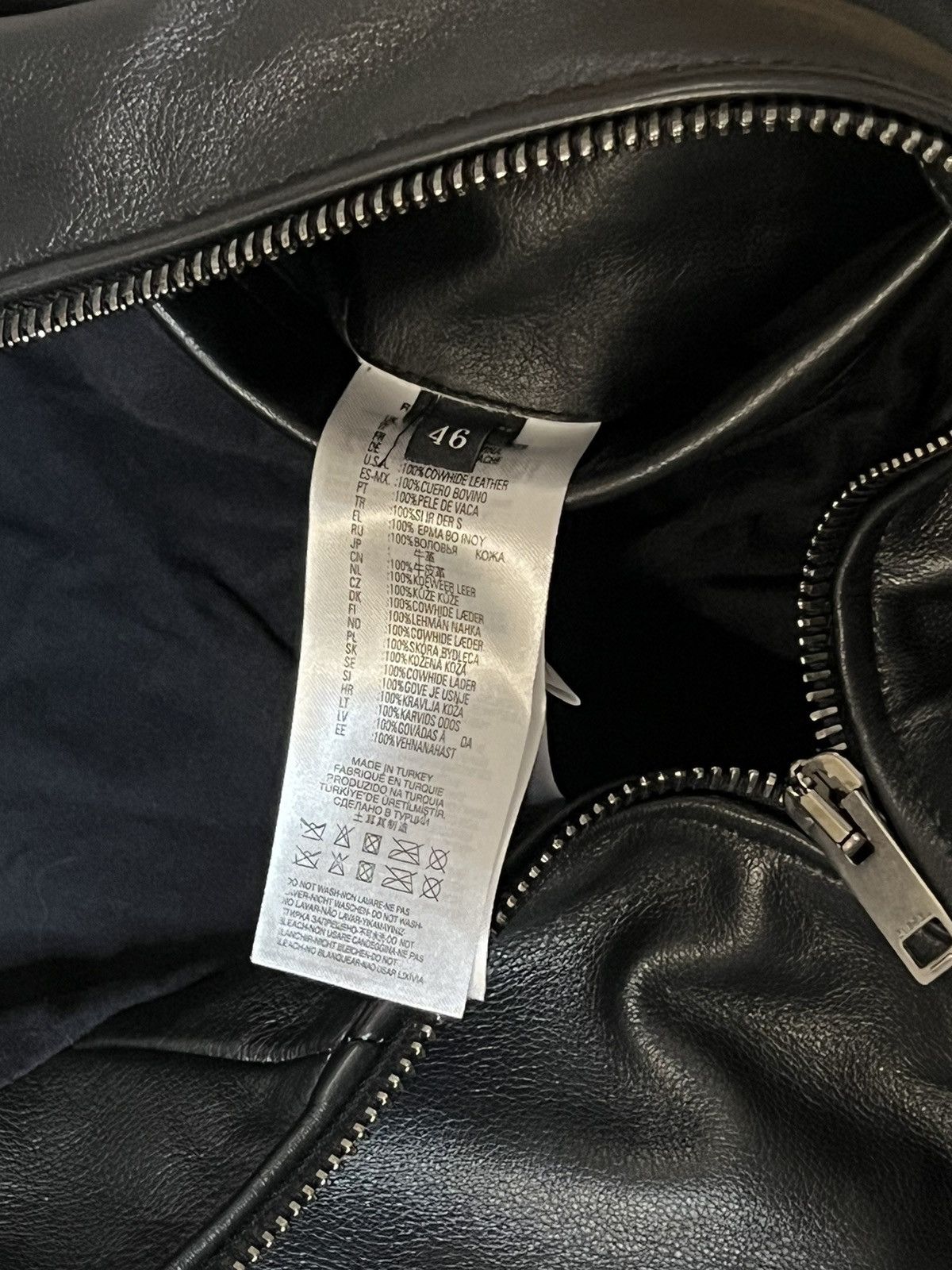 Diesel Diesel Leather Jacket Size US S / EU 44-46 / 1 - 13 Thumbnail
