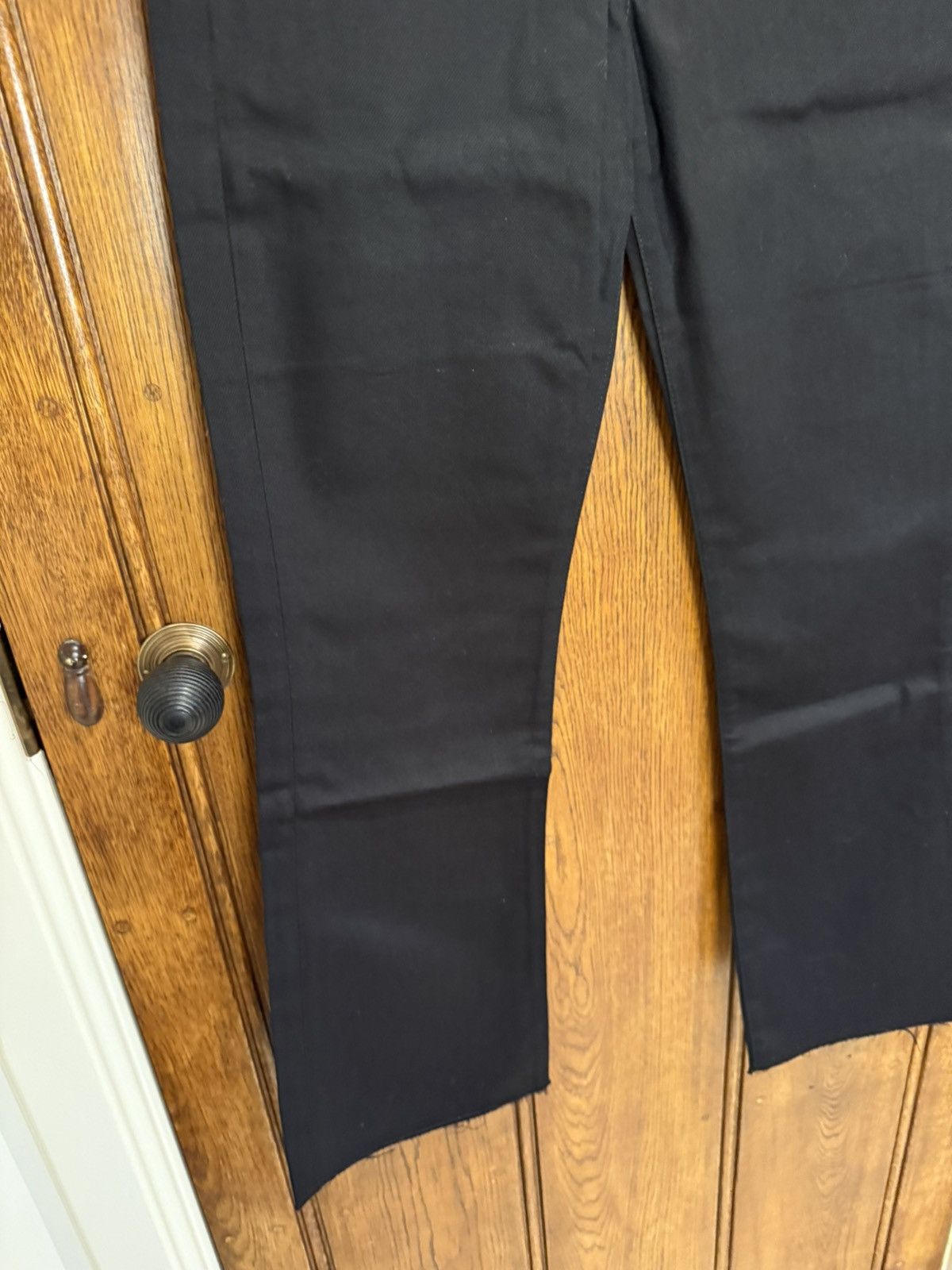 Celine Holy Grail FW21 Celine raw hem flared dylan black jeans 30 Size US 30 / EU 46 - 12 Thumbnail