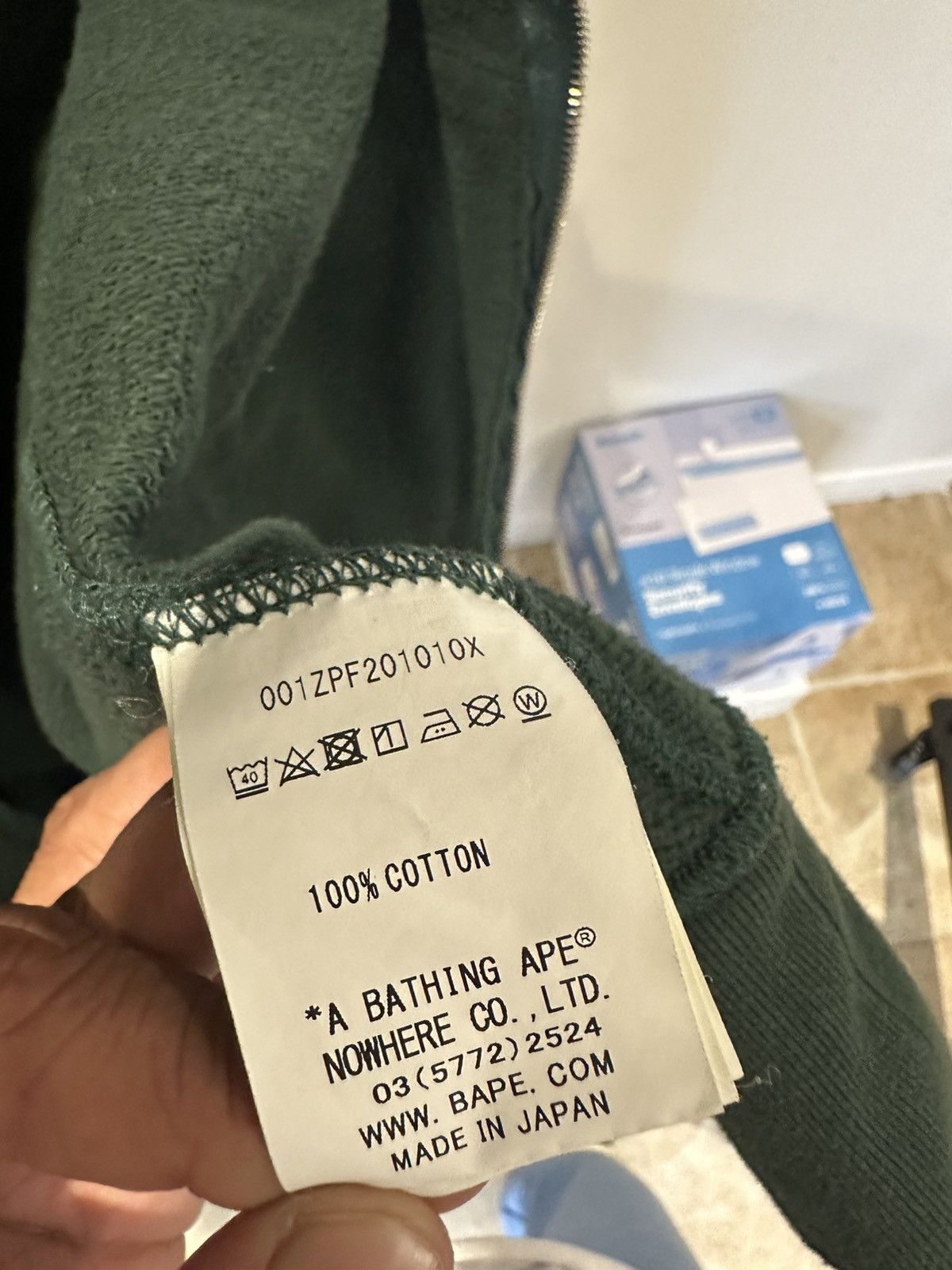 Bape Bape Shark Hoodie First Camo Green Size US XL / EU 56 / 4 - 11 Thumbnail