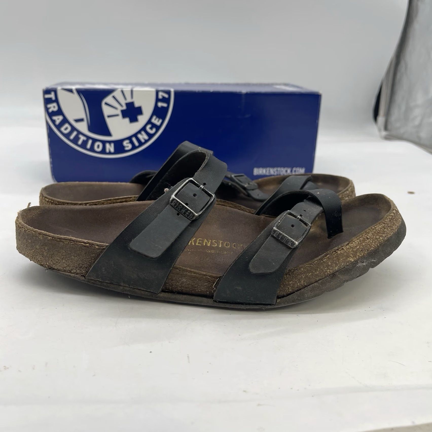 Birkenstock Birkenstock Mayari Sandals Womens 5.5 M 7.5 Black Adjustable Straps Slides Bohemian Outdoor Casual Size US 6 / IT 36 - 5 Thumbnail