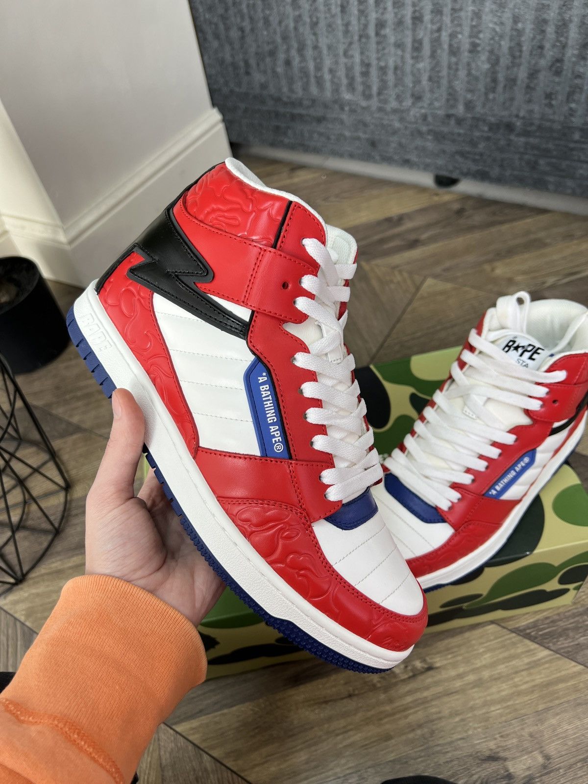 Bape Bape Sta 88 HI #1 sneakers Size US 9 / EU 42 - 3 Thumbnail