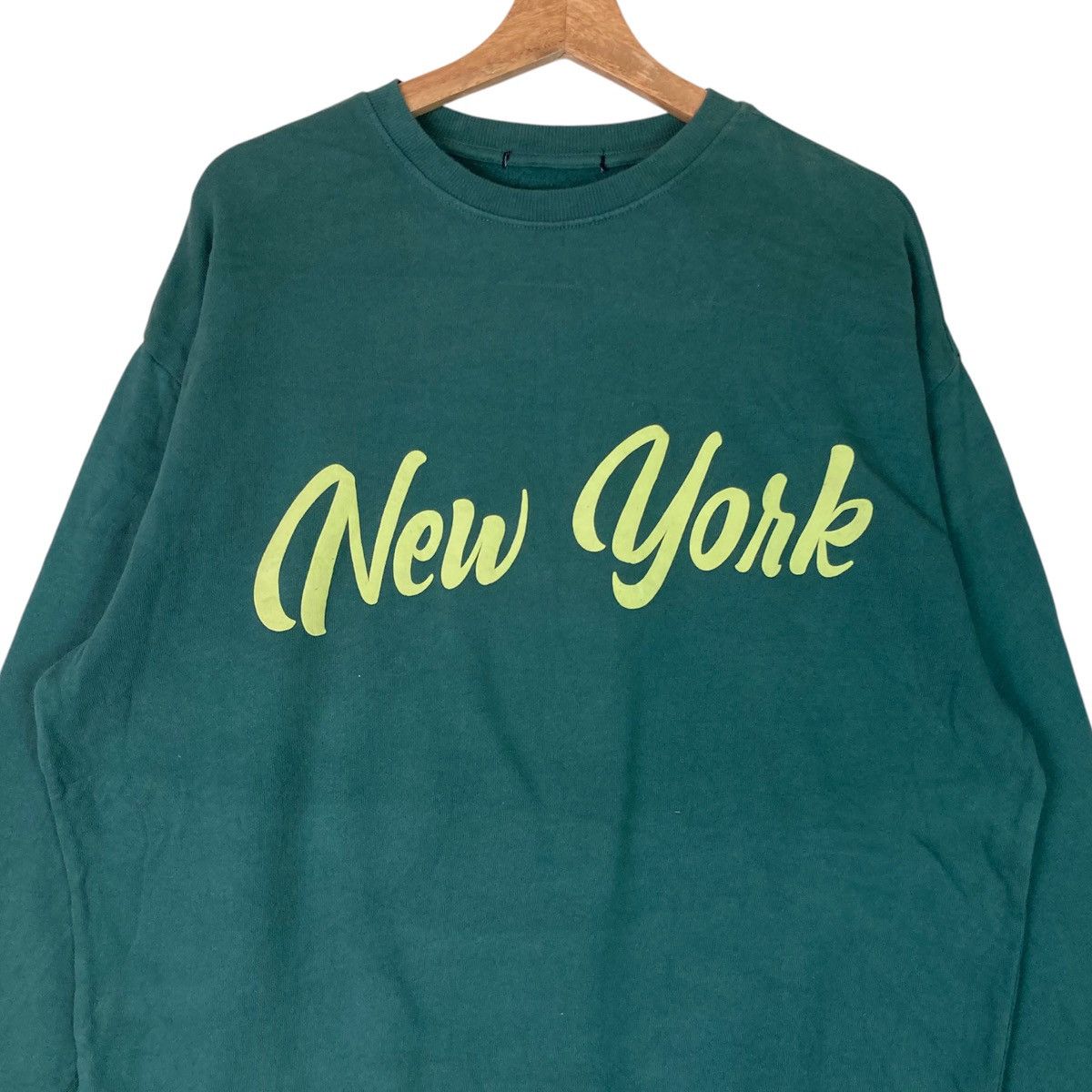 Forever 21 Vintage Forever 21 New York Pullover Jumper Sweatshirt Size US L / EU 52-54 / 3 - 2 Thumbnail