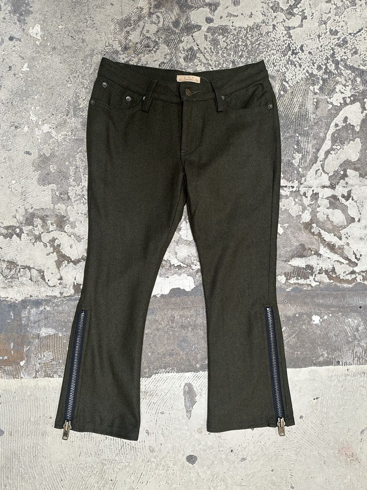 Japanese Brand Japanese designer Goa wool capri pants Size 26" / US 2 / IT 38 - 1 Thumbnail