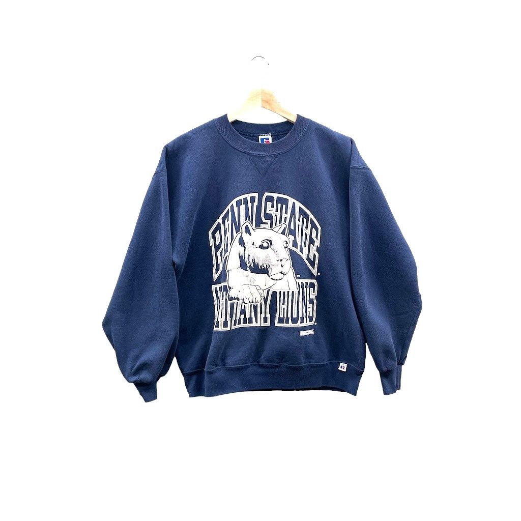 Russell Athletic × Vintage 1990's Russell Athletic Penn State Nittany Lions Sweatshirt Size US L / EU 52-54 / 3 - 1 Thumbnail