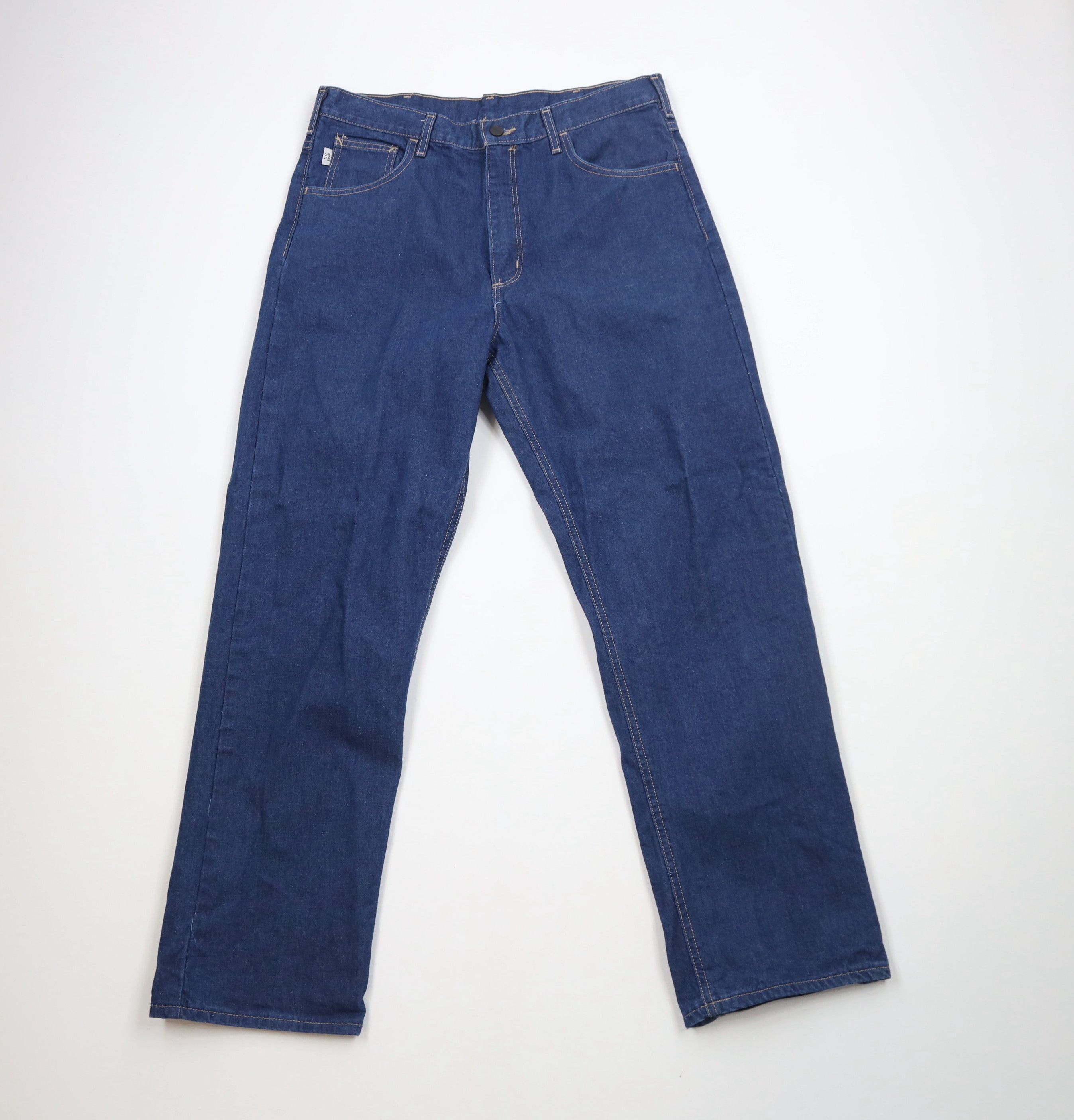 Carhartt × Vintage Vintage Y2K Carhartt FR Relaxed Fit Denim Jeans USA Size US 36 / EU 52 - 1 Thumbnail