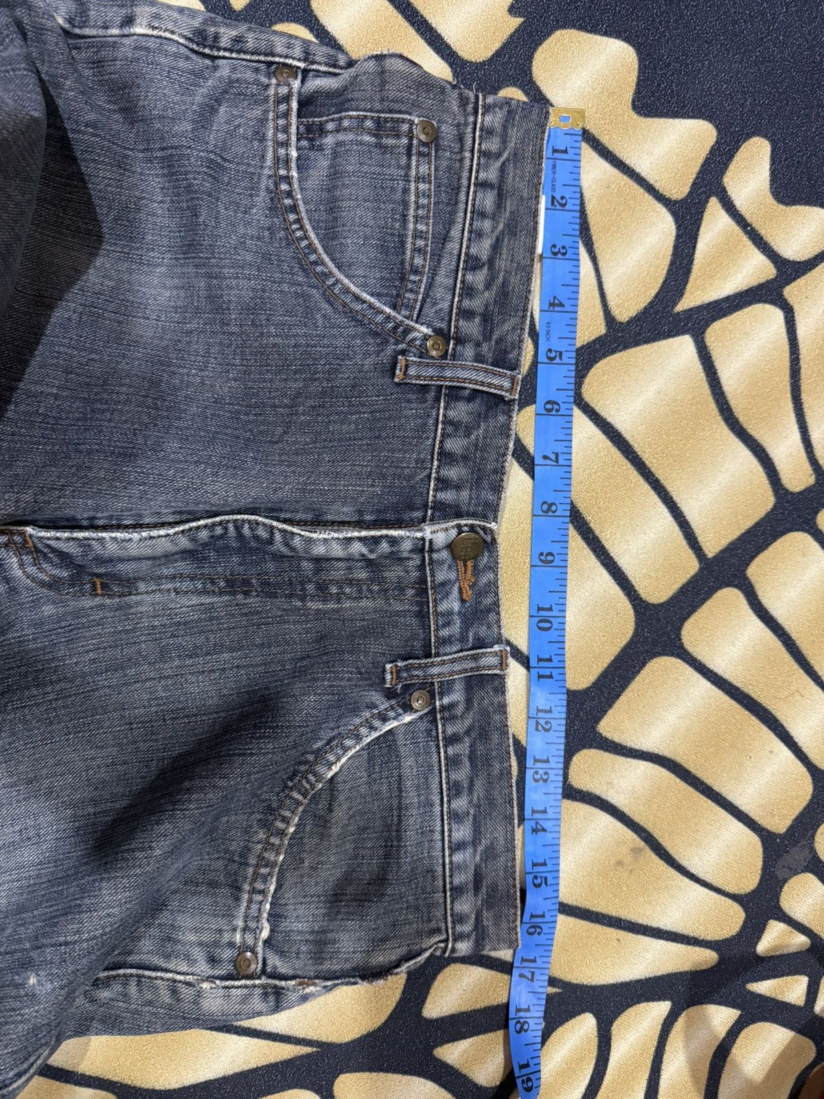 Lee VINTAGE LEE FADED JEAN DENIM PANTS Size US 33 - 11 Thumbnail