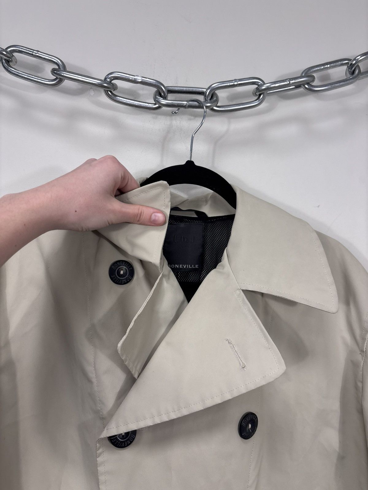 Boneville Vintage Boneville Massimo Osti Tech Double Breasted Coat Size US M / EU 48-50 / 2 - 9 Thumbnail