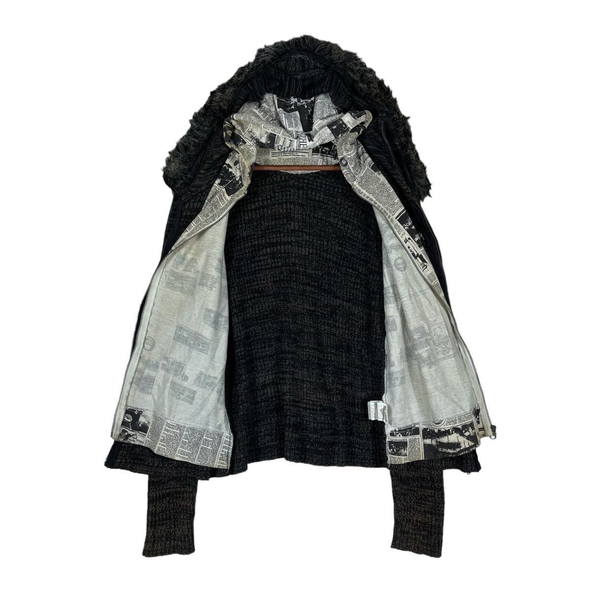 In The Attic × Seditionaries In The Attic Heavyweight Knitwear Hoodie Sweater Size US L / EU 52-54 / 3 - 10 Thumbnail