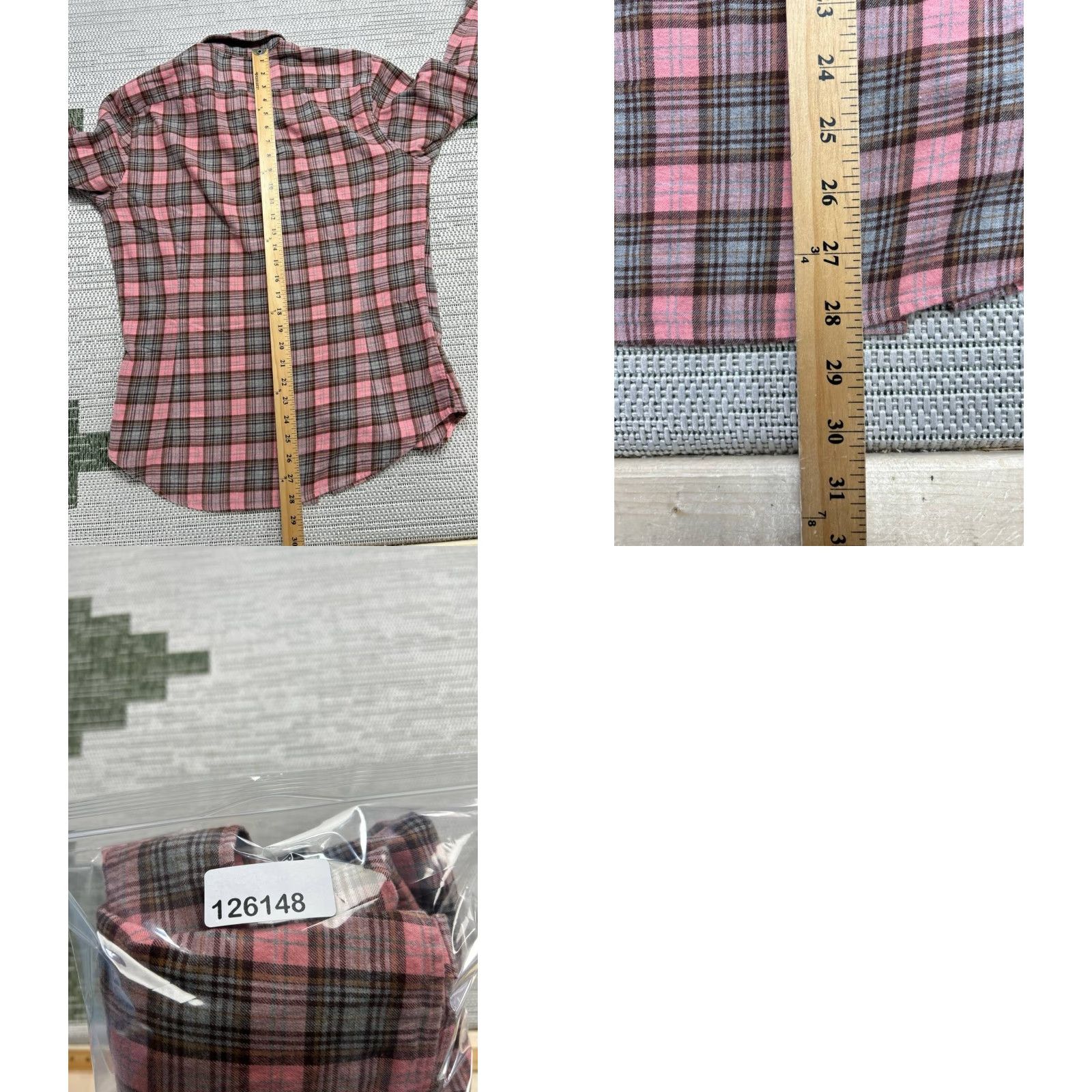 Bonobos Bonobos Slim Fit Flannel Shirt Mens M Multicolor Plaid Button Up Knit Cotton Tailored Long Sleeve Casual Shirt Mens Maximize Search Size US M / EU 48-50 / 2 - 8 Thumbnail