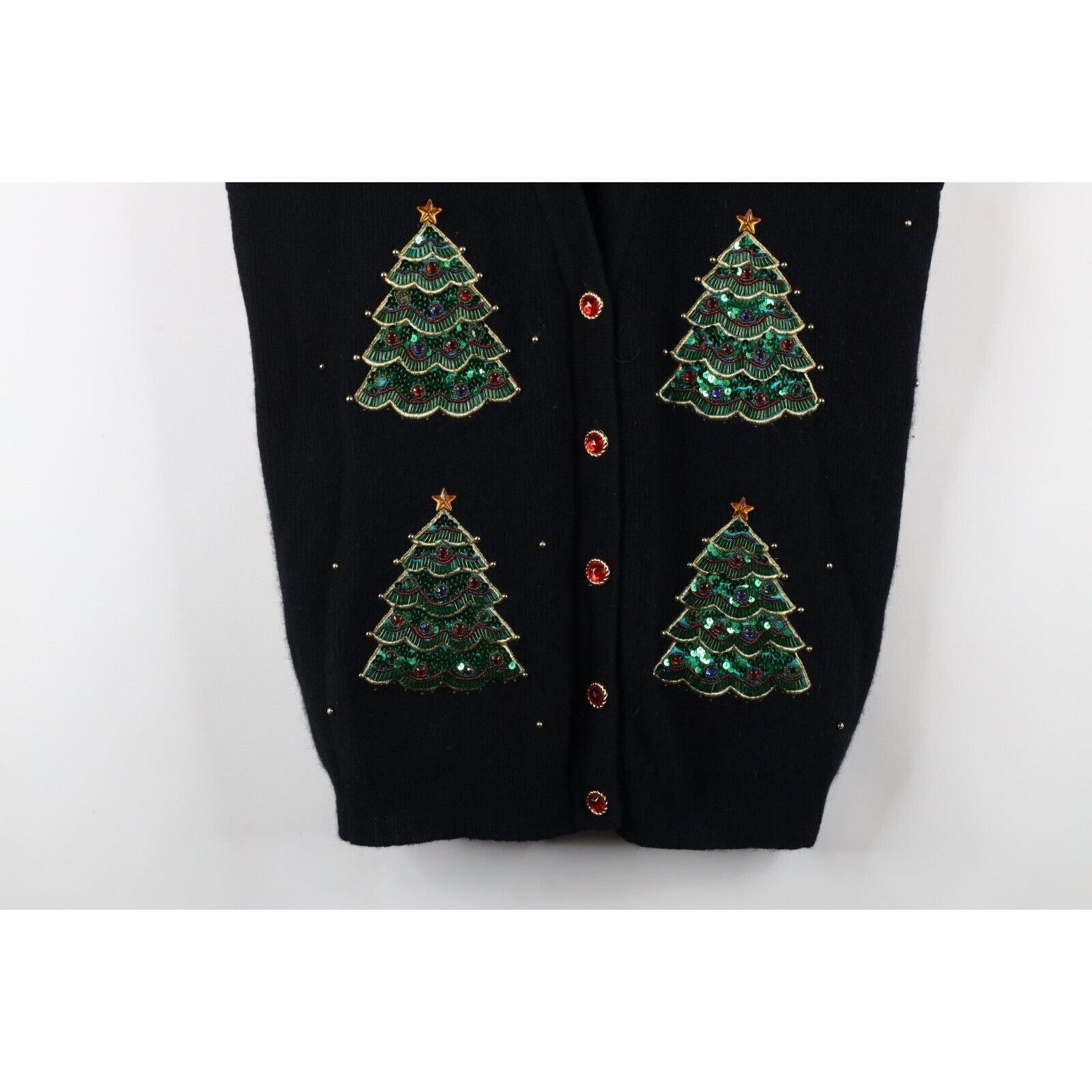 Vintage Vintage 90s Streetwear Lambswool Angora Christmas Sweater Size L / US 10 / IT 46 - 4 Thumbnail