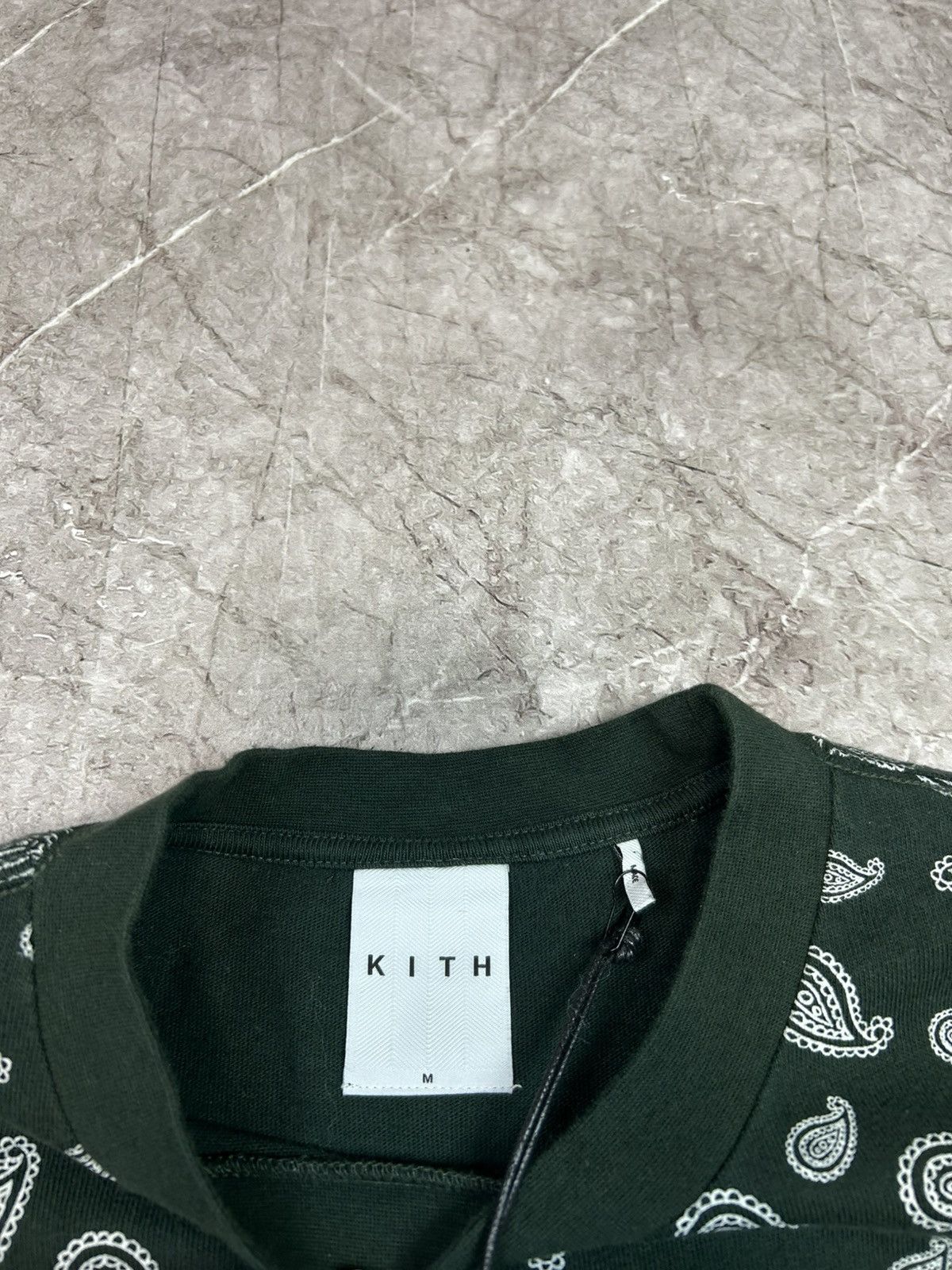 Kith Kith Paisley Heavy Mei T-shirt Forest Green Size US M / EU 48-50 / 2 - 6 Thumbnail