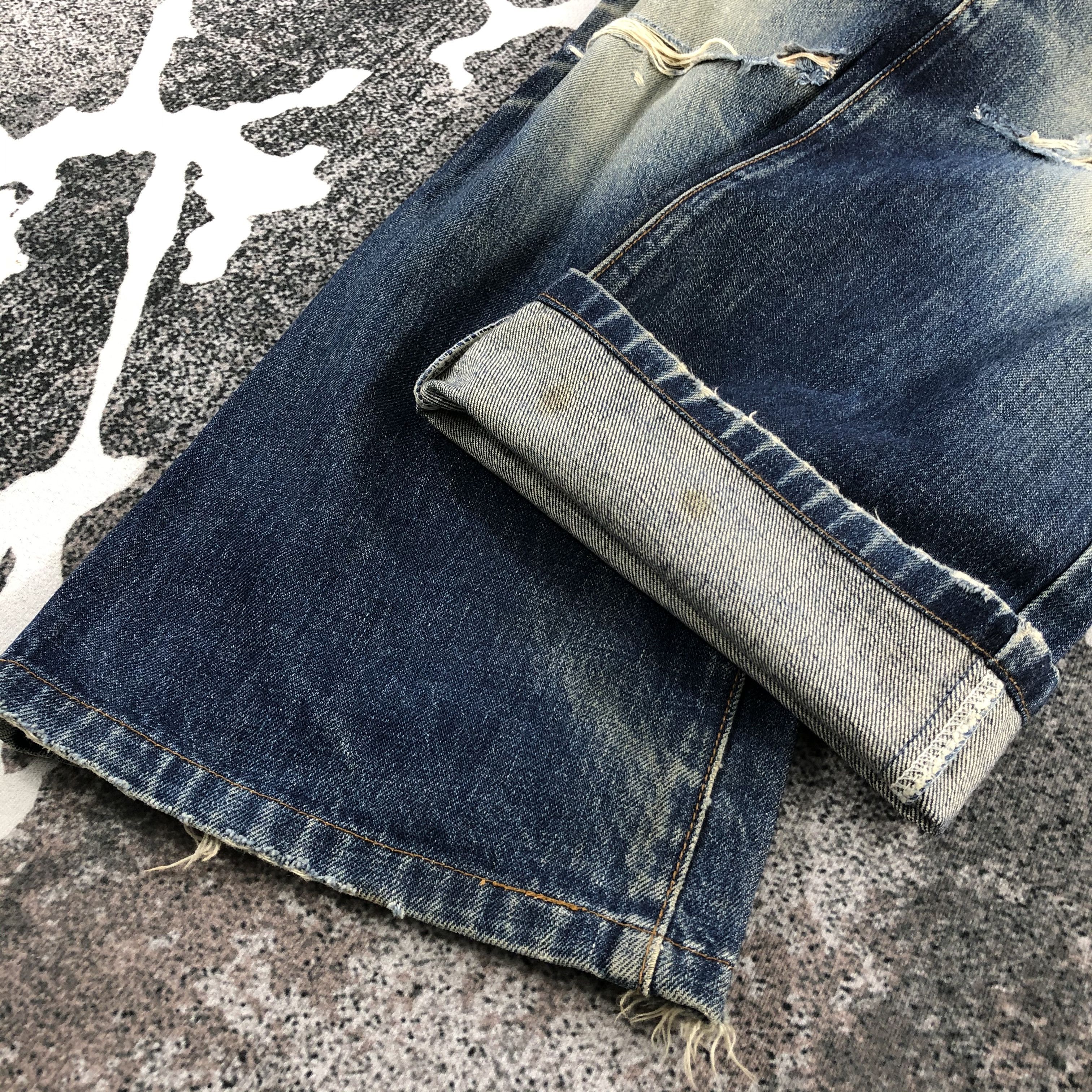 Japanese Brand Vintage GL Heart Jeans Rusty Wash Denim KJ736 Size US 32 / EU 48 - 7 Thumbnail