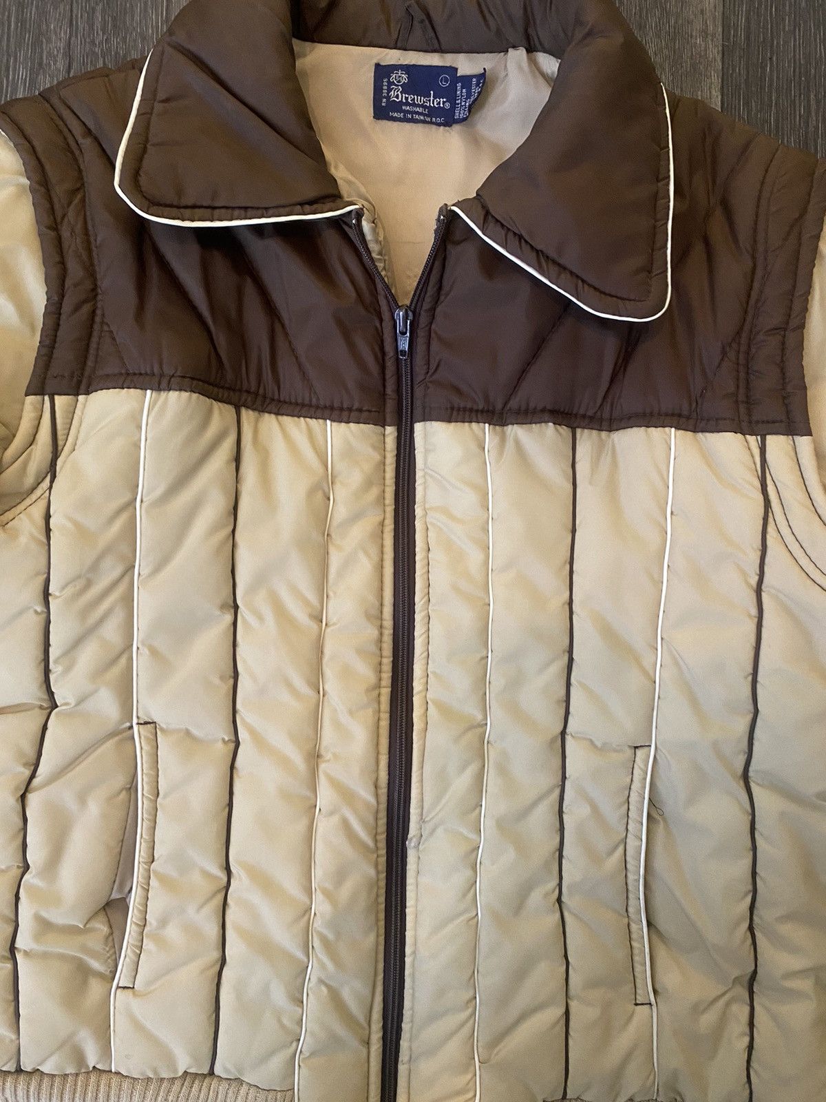 Vintage Vintage Brewster’ (nylon) Puffer Jacket Size US L / EU 52-54 / 3 - 6 Thumbnail