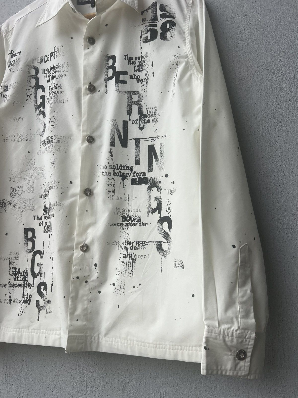 BERNINGS SHO VINTAGE BERNINGS SHO SEDITIONARIES PUNK SHIRT Size US L / EU 52-54 / 3 - 7 Thumbnail