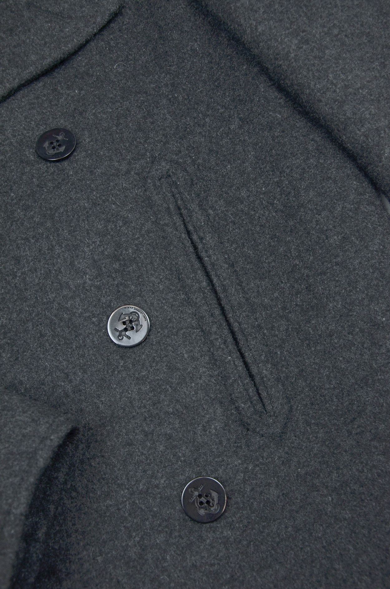 Hedi Slimane × Saint Laurent Paris Saint Laurent Hedi Slimane Double Breasted Peacoat - F36 Size XS / US 0-2 / IT 36-38 - 8 Thumbnail