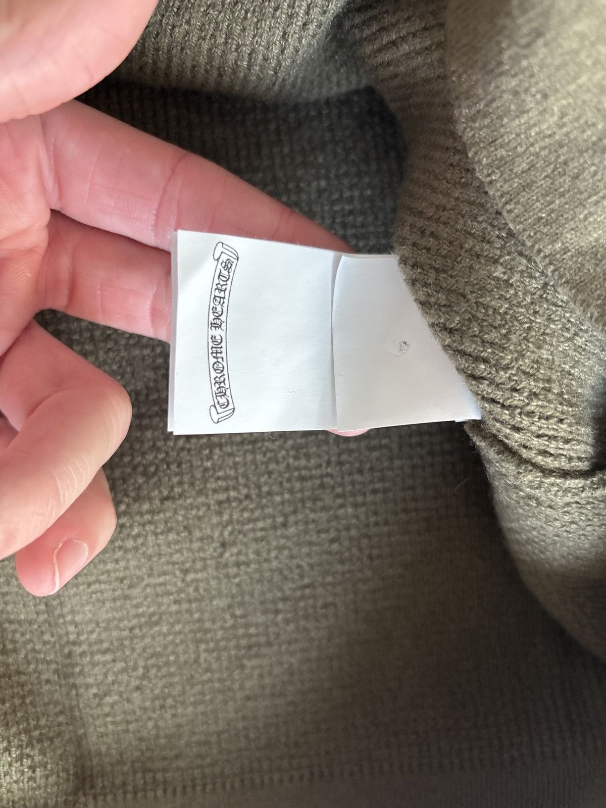 Chrome Hearts Chrome Hearts Cashmere Cardigan Size US XXL / EU 58 / 5 - 5 Thumbnail