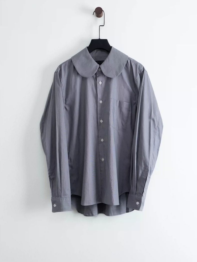 Comme des Garcons Comme Des Garcons Long Sleeve Shirt with Large Crew Neck a Size S / US 4 / IT 40 - 2 Thumbnail