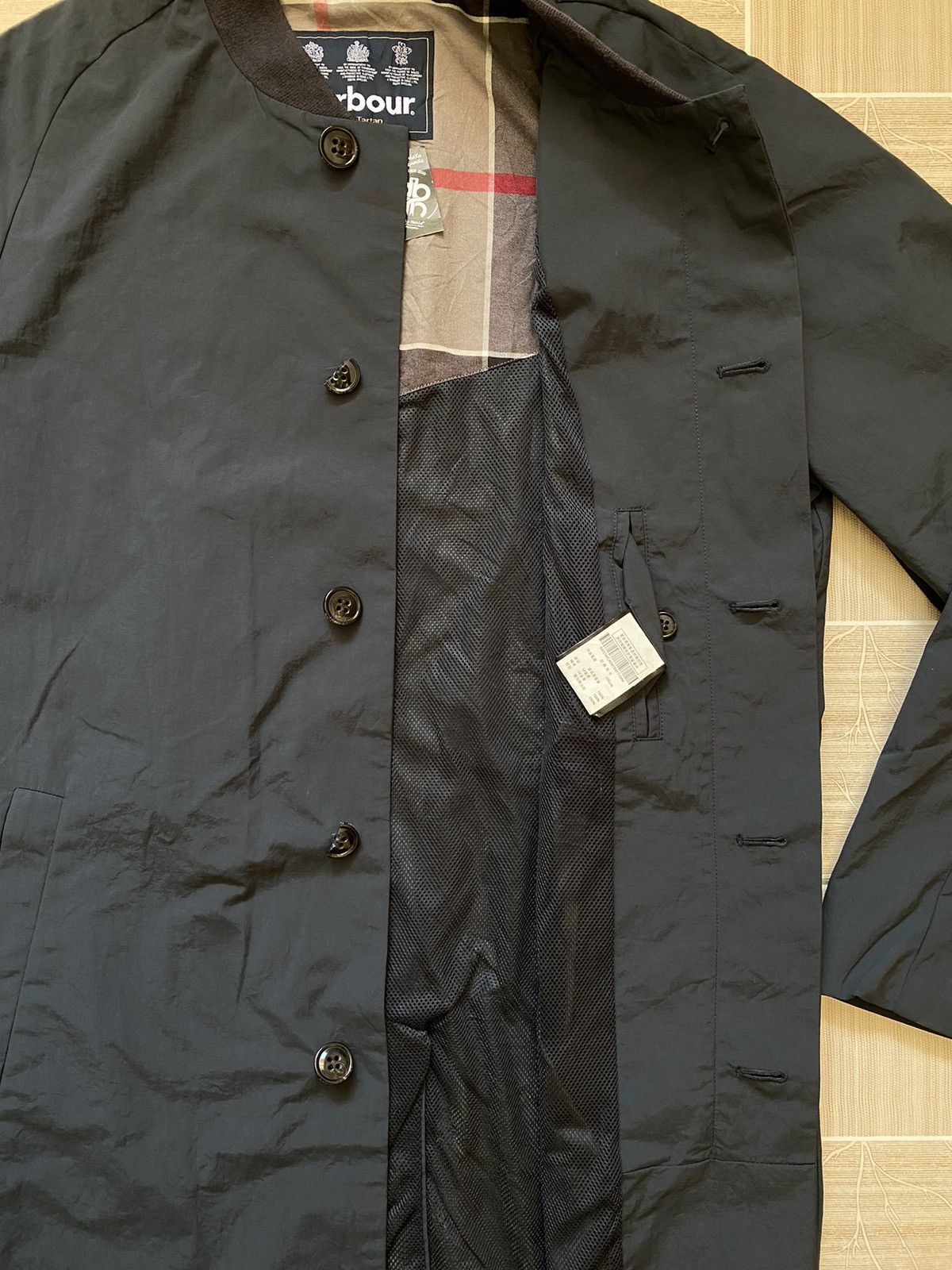 Barbour × Designer Barbour Dress Tartan Long Coach Jacket Size US M / EU 48-50 / 2 - 7 Thumbnail
