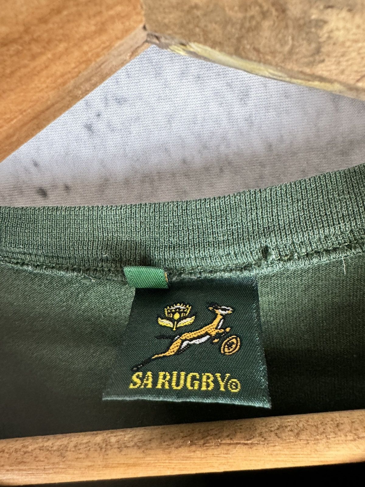 Vintage 90s South Africa Retro Classic Rugby Shirt Size US L / EU 52-54 / 3 - 4 Thumbnail