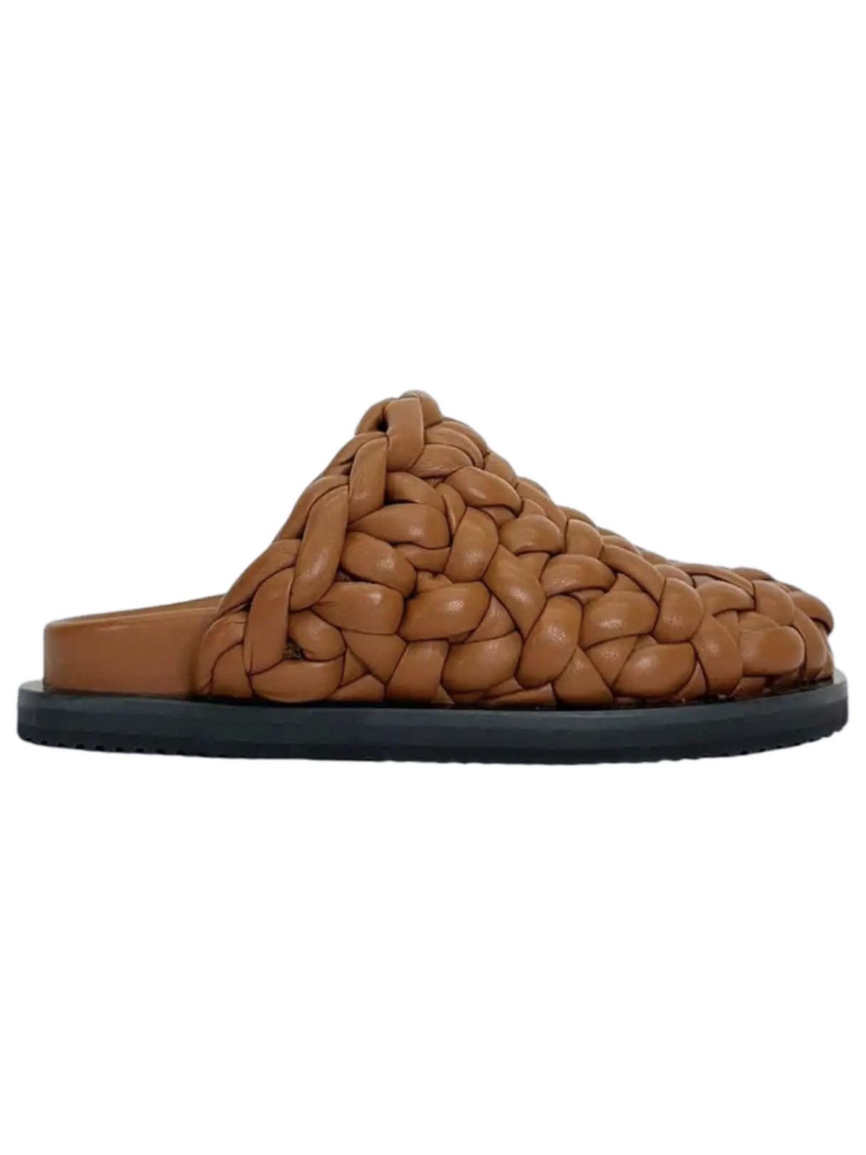 Alanui Alanui Icon slippers in woven leather, 38. Size US 8 / IT 38 - 1 Thumbnail