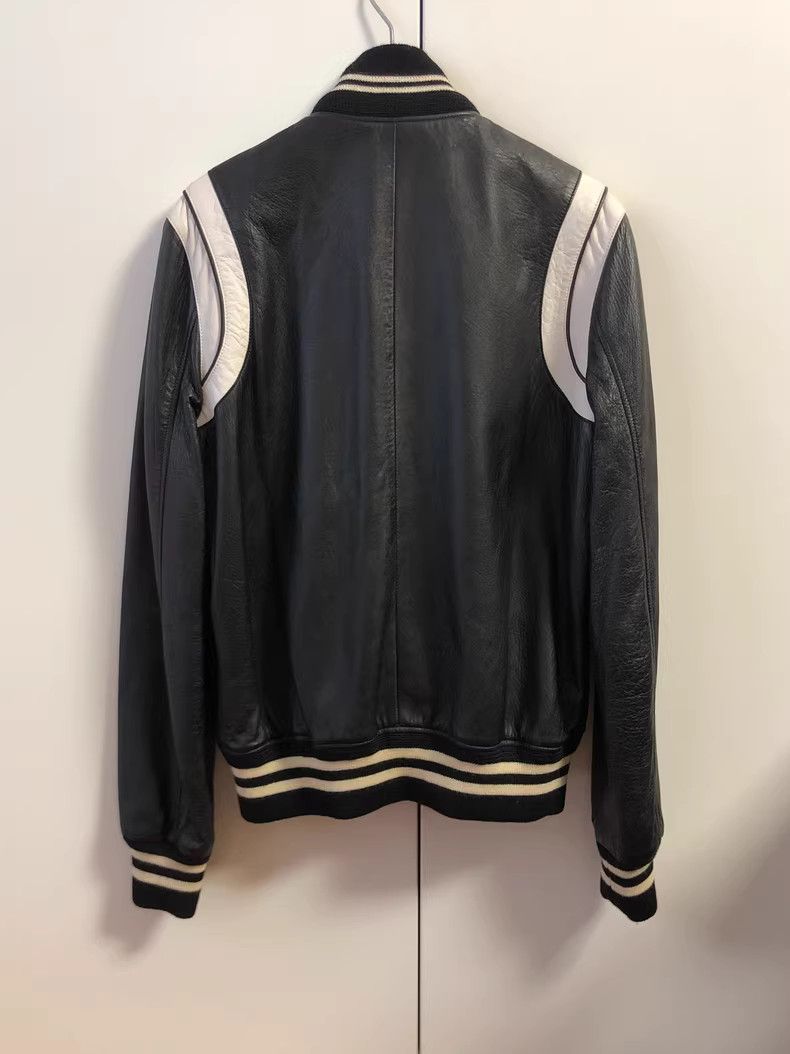 Saint Laurent Paris Saint Laurent 16fw full leather black baseball jacket -DMC Size US S / EU 44-46 / 1 - 6 Thumbnail