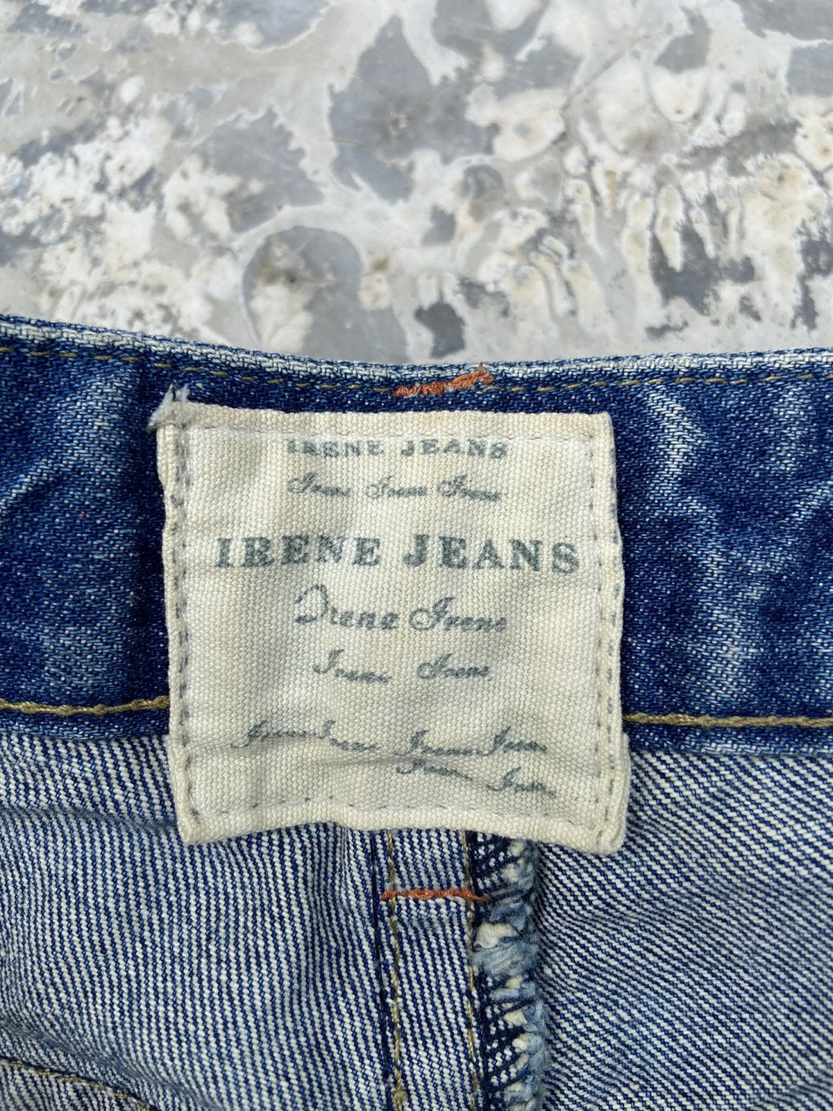 If Six Was Nine × Le Grande Bleu (L.G.B.) × Vintage Irene short denim pants below the knee Size 27" / US 4 / IT 40 - 6 Thumbnail