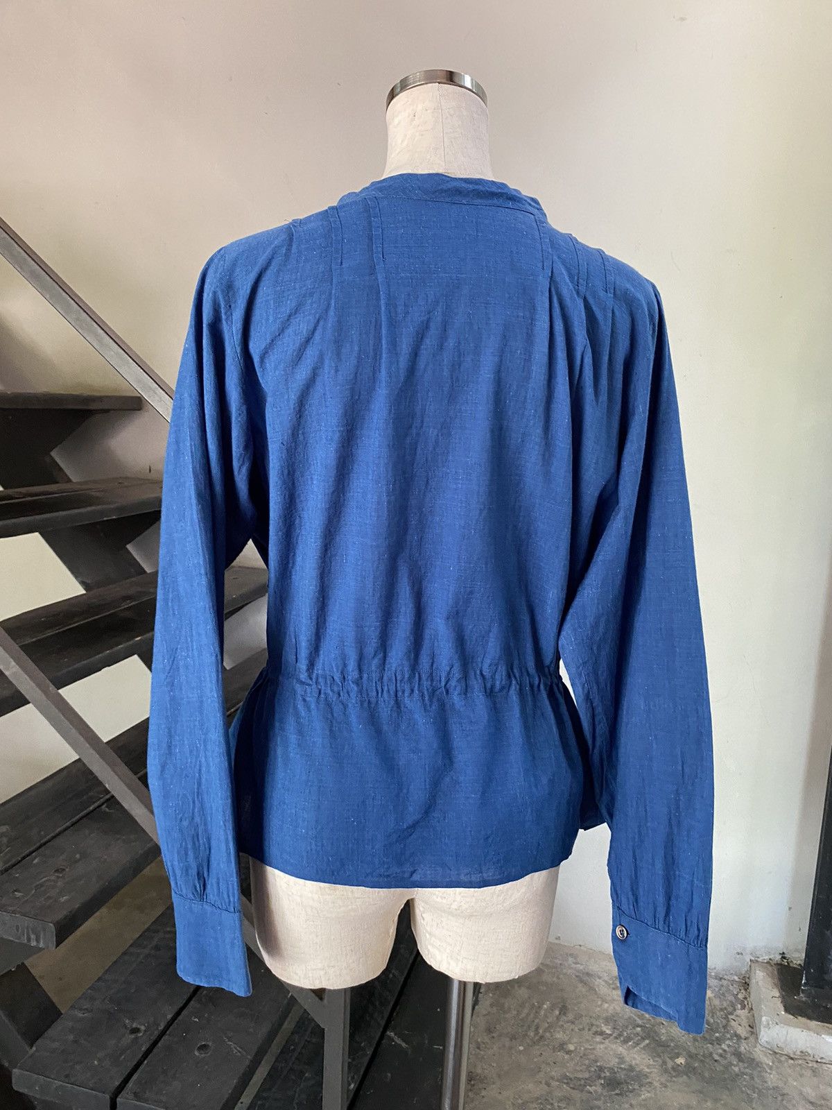 45rpm 45rpm Ruffled indigo Blouse Size XS / US 0-2 / IT 36-38 - 11 Thumbnail