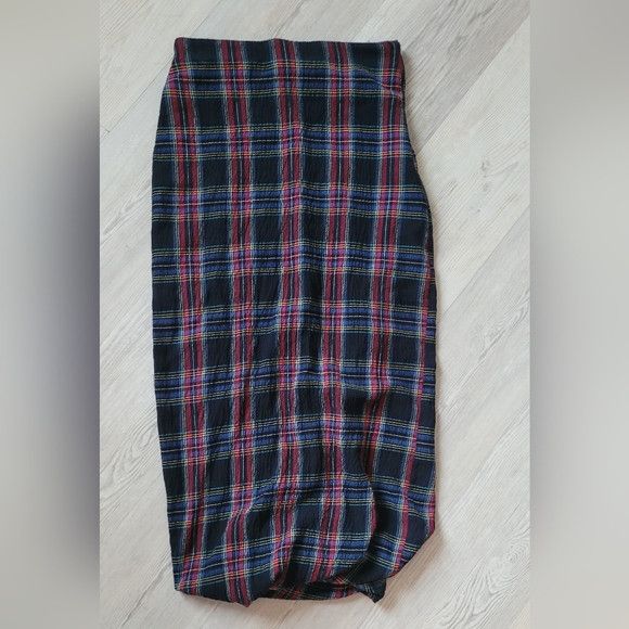 Zara New Zara Plaid Bubble Skirt - Size Small Size 24" / US 00 / IT 34 - 2 Thumbnail