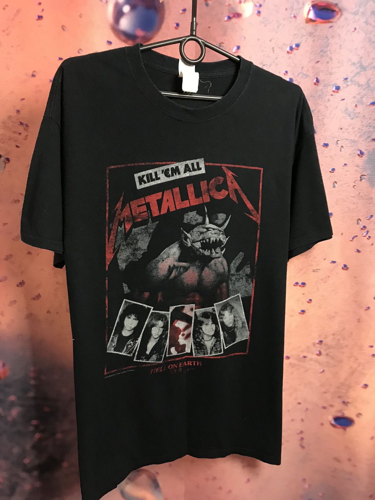 Band Tees Vintage Metallica band rock tee Size US L / EU 52-54 / 3 - 2 Thumbnail