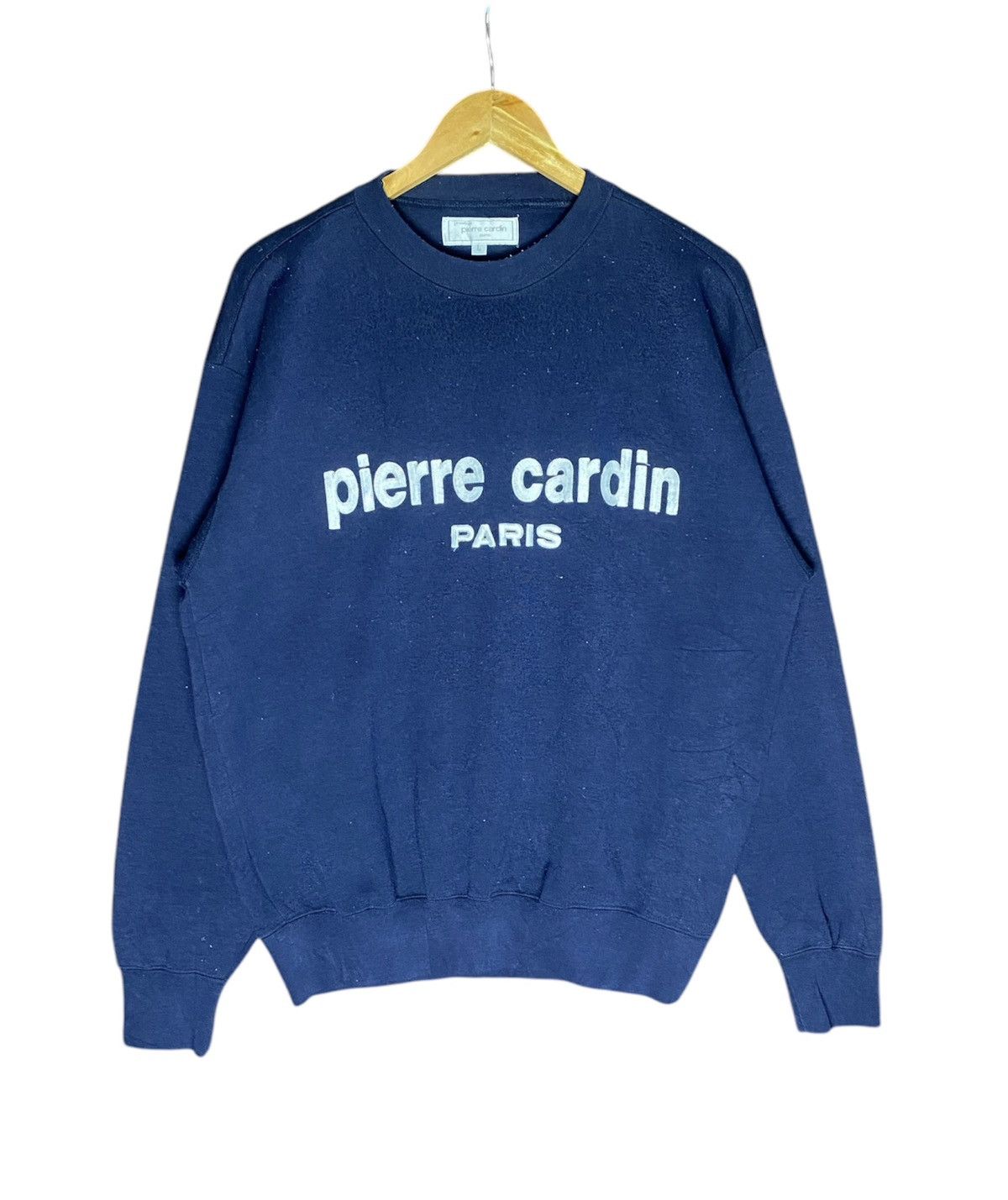 Pierre Cardin × Vintage Vintage Pierre Cardin Paris Embroidery Sweatshirt Size US L / EU 52-54 / 3 - 1 Thumbnail