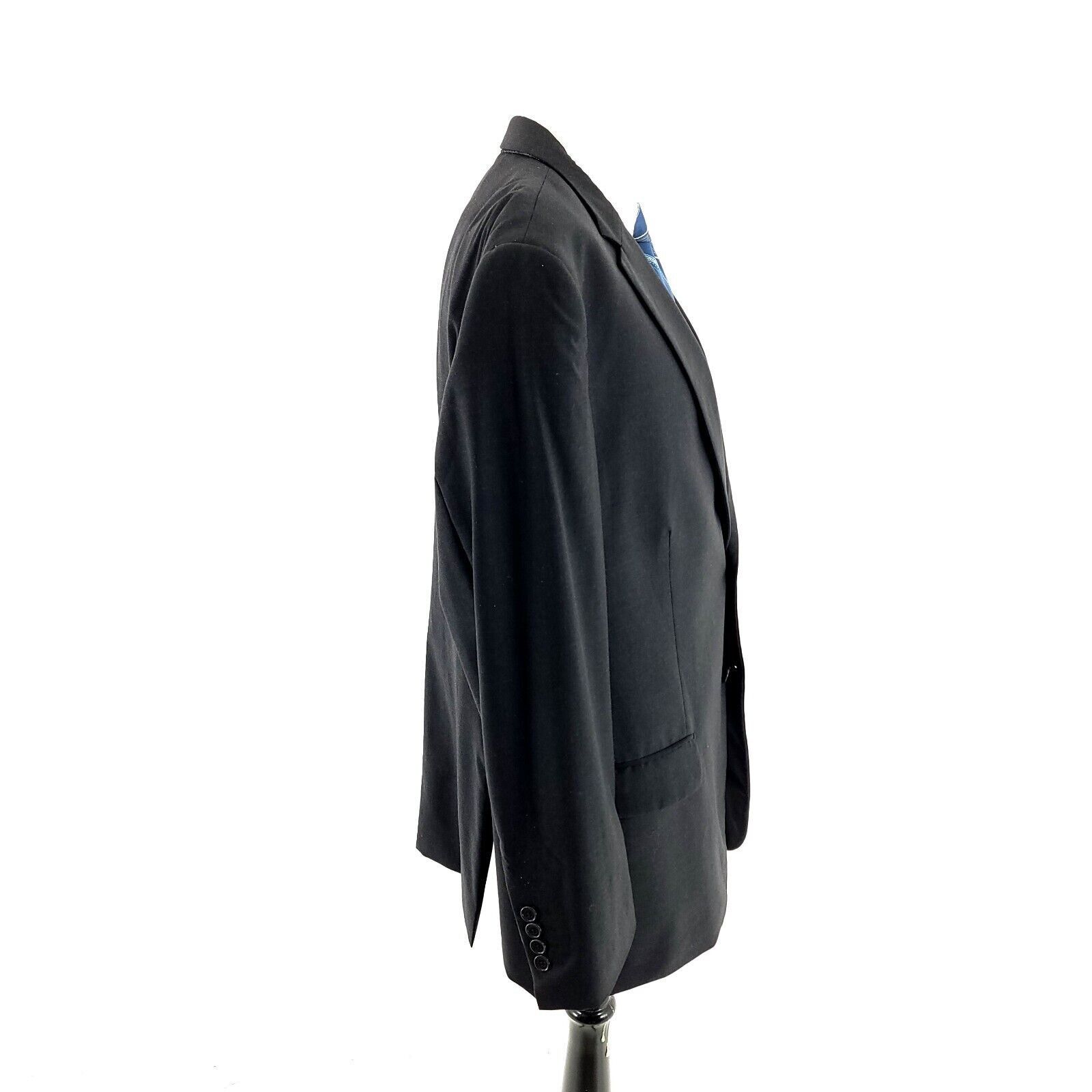 Pronto Uomo Pronto Uomo Signature Super 120s Wool 2 Button Blazer Suit J Size 46R - 7 Thumbnail