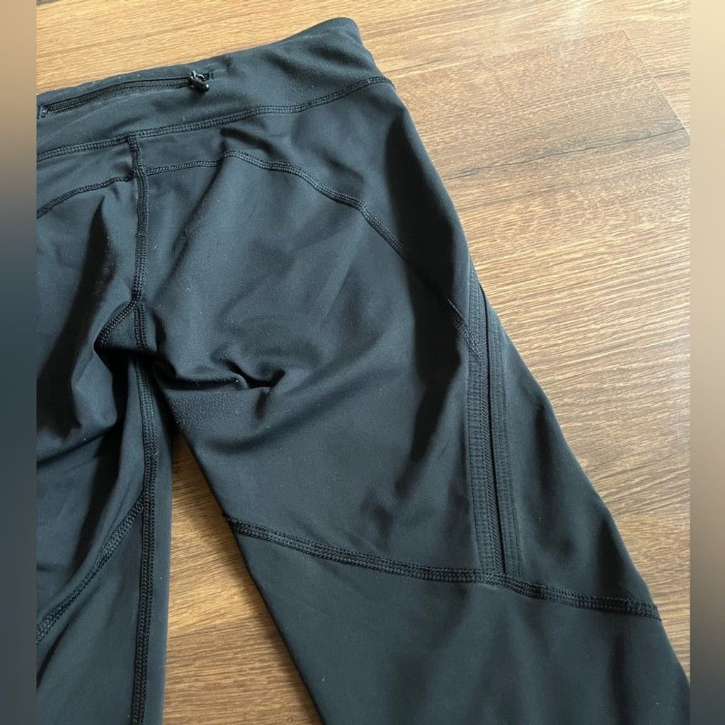 Lululemon 🖤 Lululemon Black Capri Yoga Legging Pants Size 27" / US 4 / IT 40 - 10 Thumbnail
