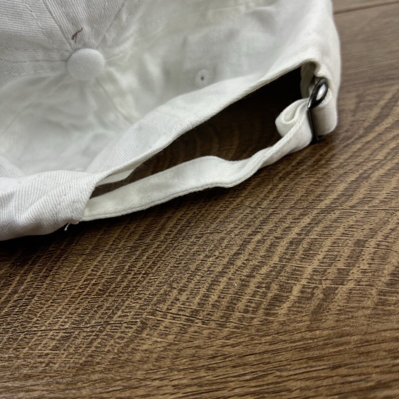 Other White Baseball Hat Plain Adult Cap Hat White Adjustable Hat Size ONE SIZE - 8 Thumbnail