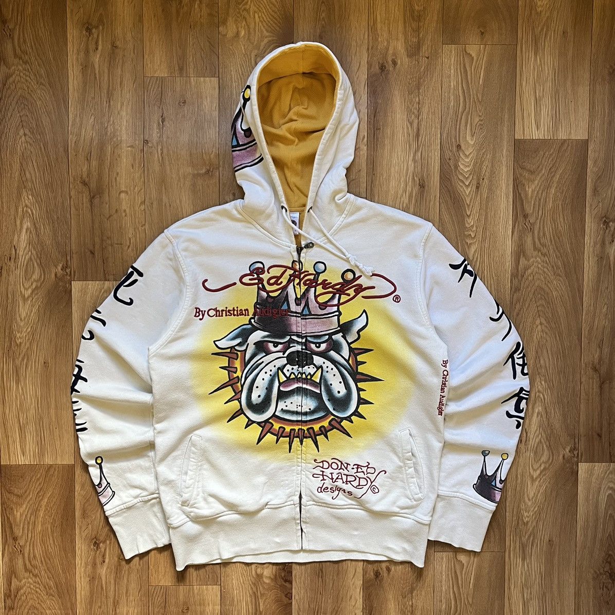 Ed Hardy × Japanese Brand Edhardy vintage y2k full graphic