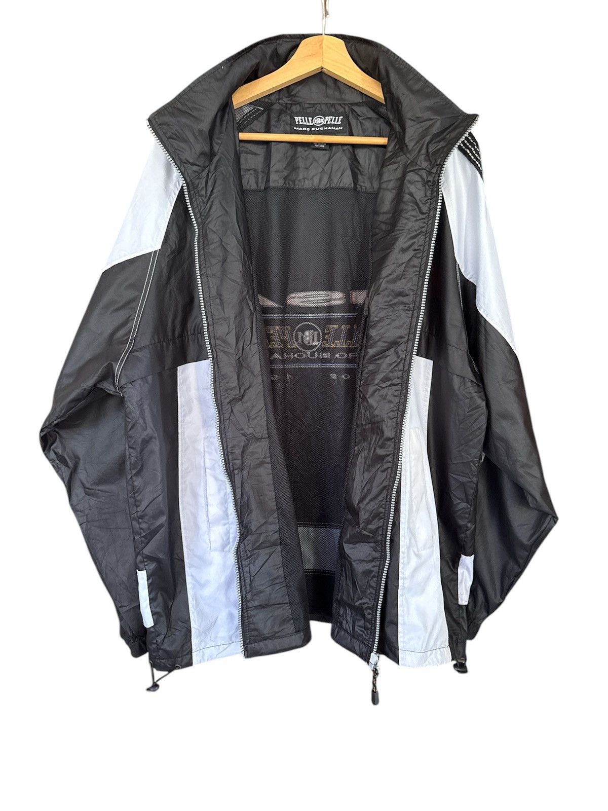 Marc Buchanan × Pelle Pelle Vtg USA Pelle Pelle Marc Buchanan Light Windbreaker Jacket Size US XXL / EU 58 / 5 - 3 Thumbnail
