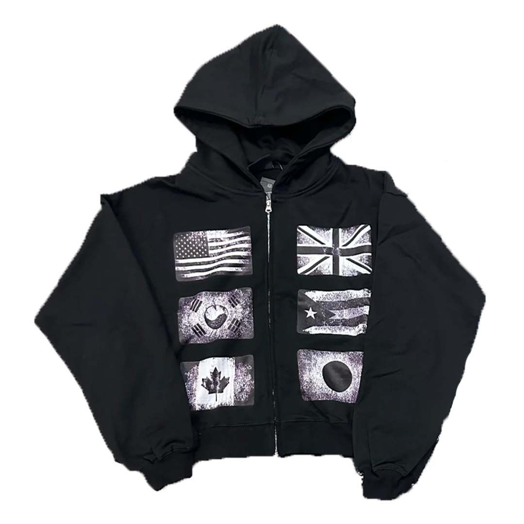 Other Ranger Cartel 1000YRS Waxed Zip-Up Hoodie | Grailed