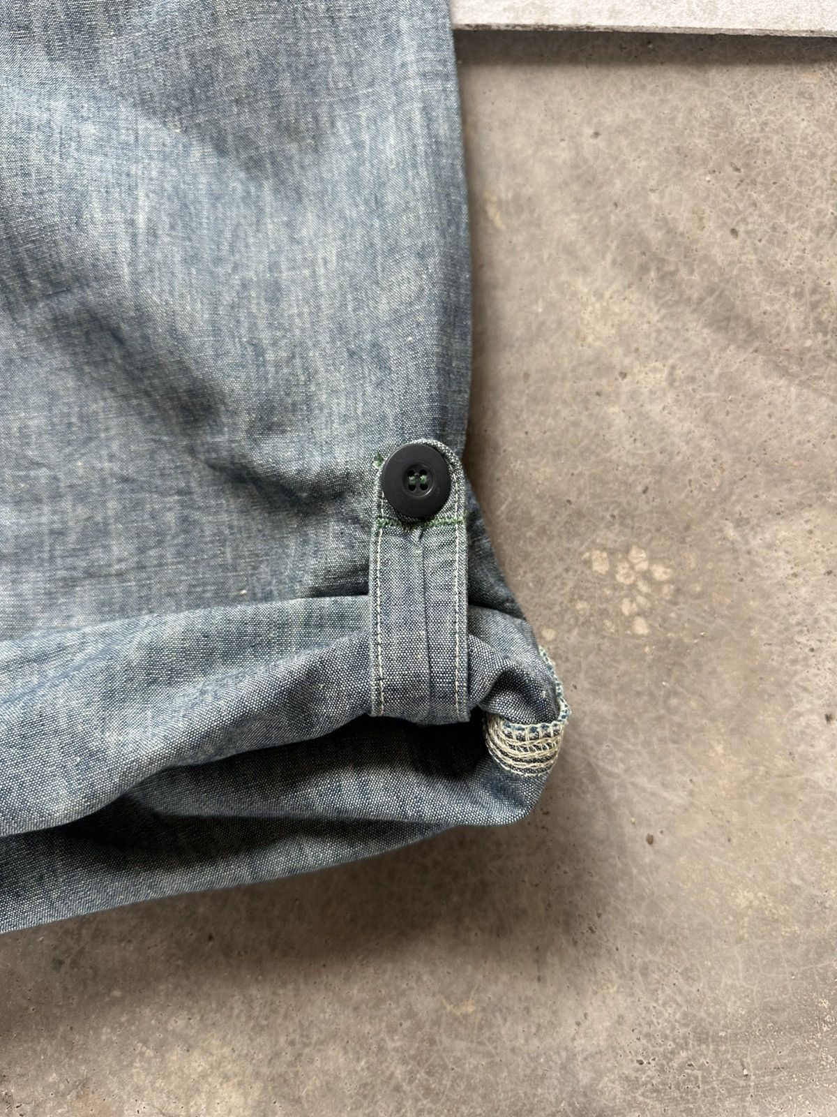 Edwin 712RS Vintage EDWIN TOKYO-JAPAN WorkWear Roll Ups Denim Pant Size US 33 - 17 Thumbnail