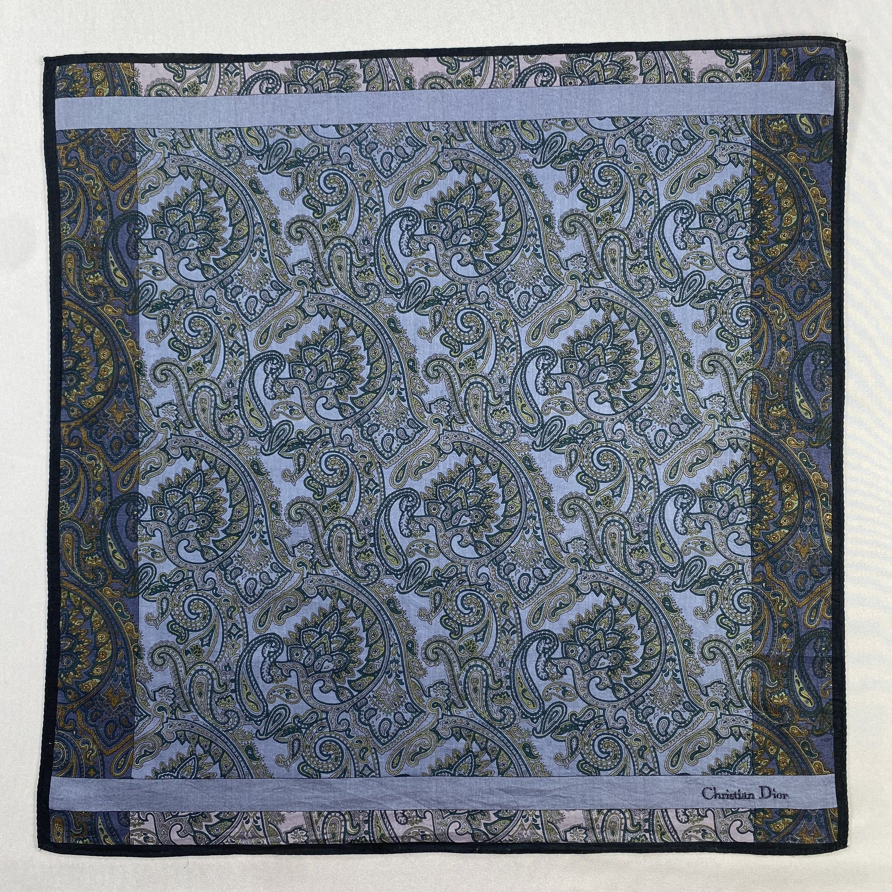 Vintage Christian Dior Monsieur Handkerchief / Neckerchief-P1544 Size ONE SIZE - 1 Thumbnail