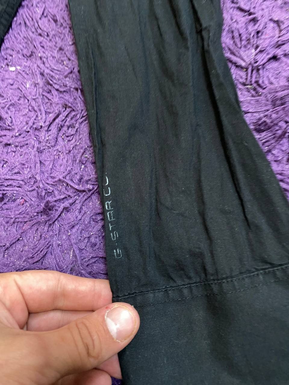 G-Star crazy Y2K GS3301 shirt black G-Star Raw Vintage big print Size US XL / EU 56 / 4 - 12 Thumbnail