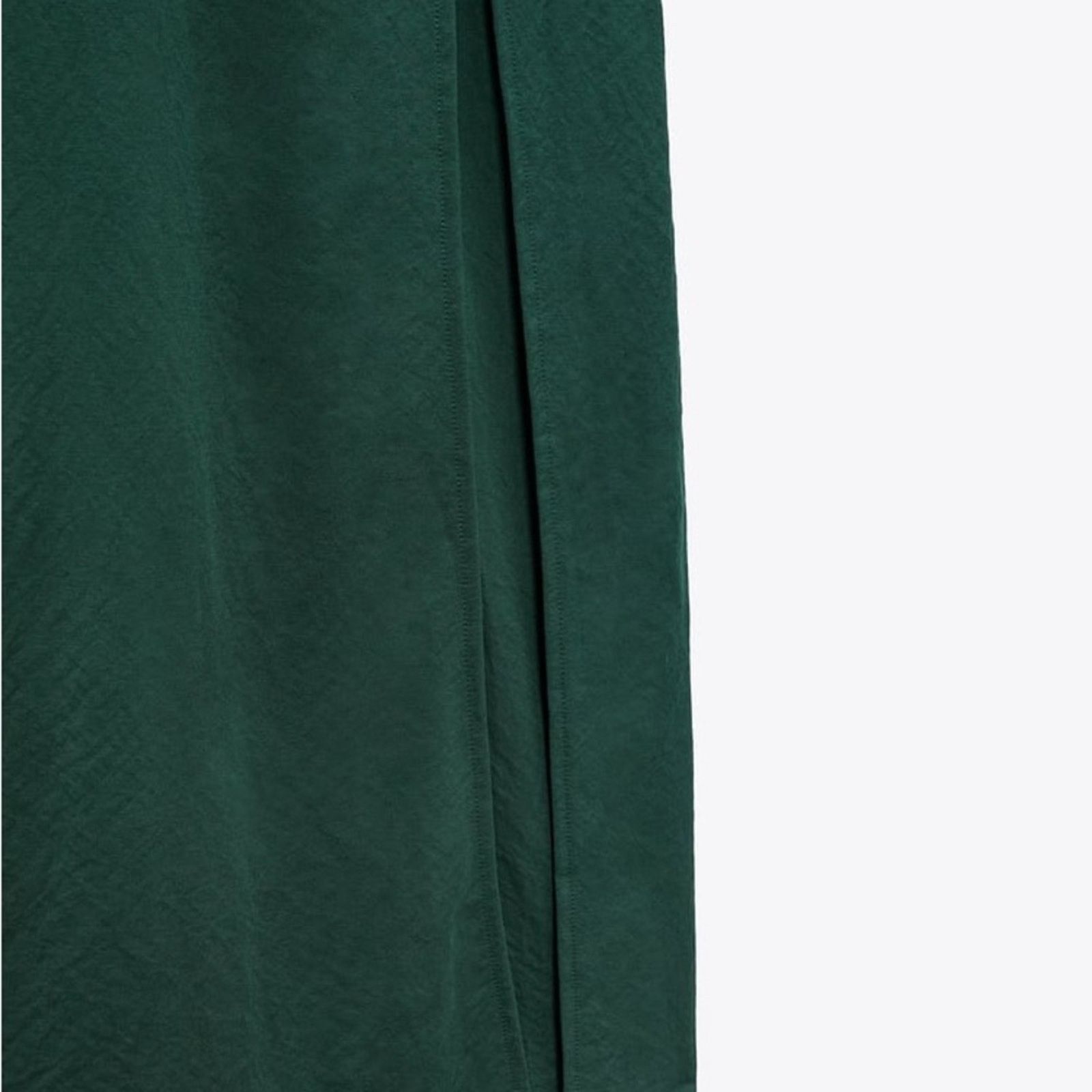 Zara ZARA EMBROIDERED DRESS DARK GREEN Size S / US 4 / IT 40 - 8 Thumbnail